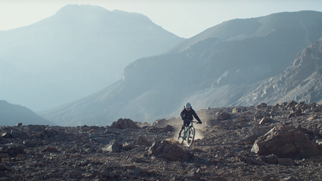 Kenny Smith in the Chilean Andes.