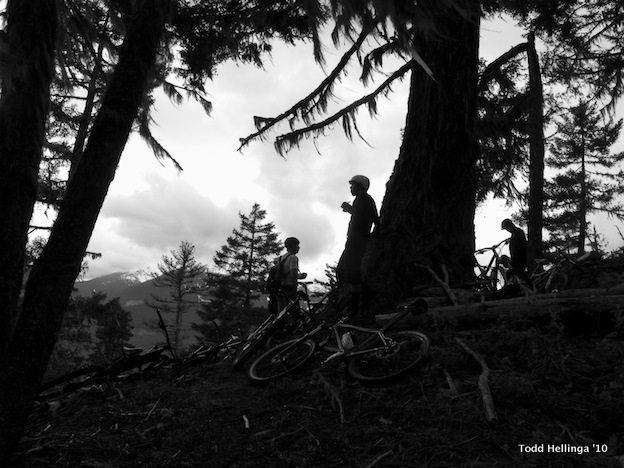 whistler, a line, whistler report, whistler bike park 2010, trail status