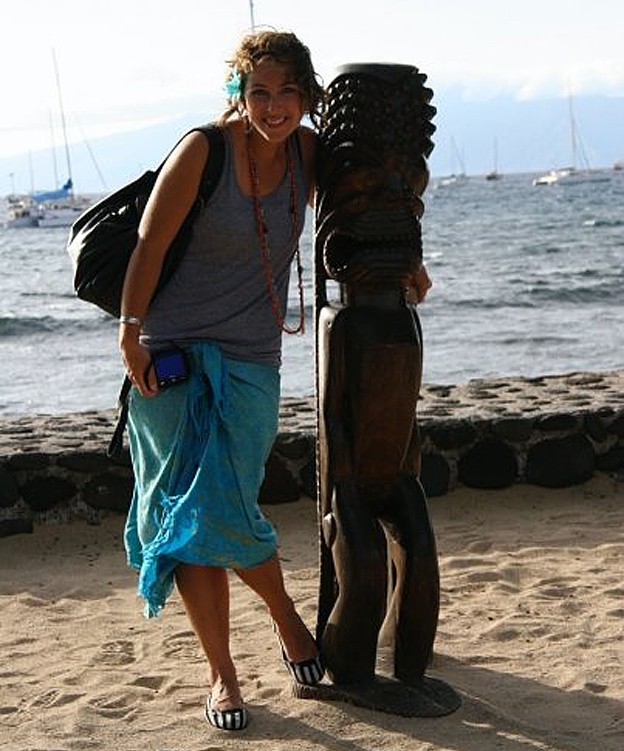 darcy in maui with ride guide