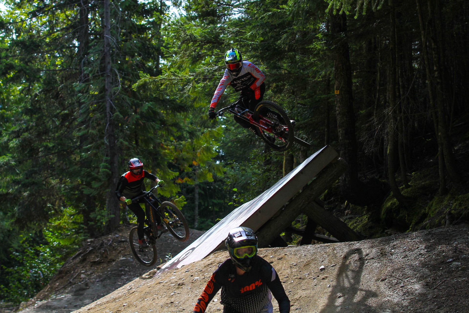 Troy Brosnan tables out of the wall ride on Crank It Up