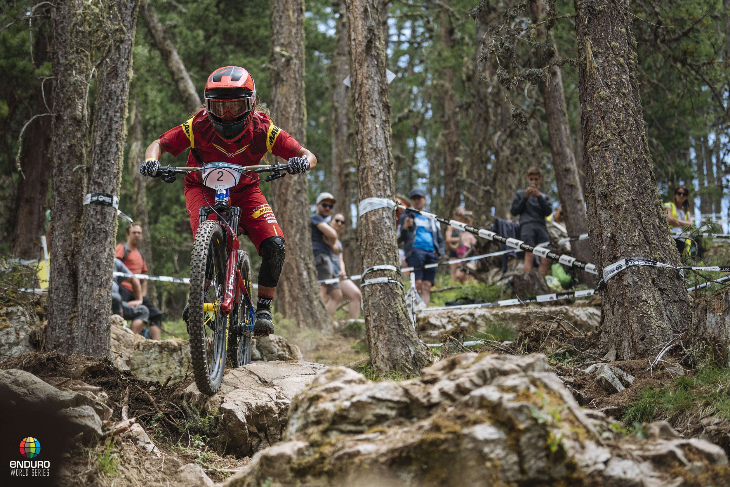 Isabeau Courdurier unstoppable in Les Orres