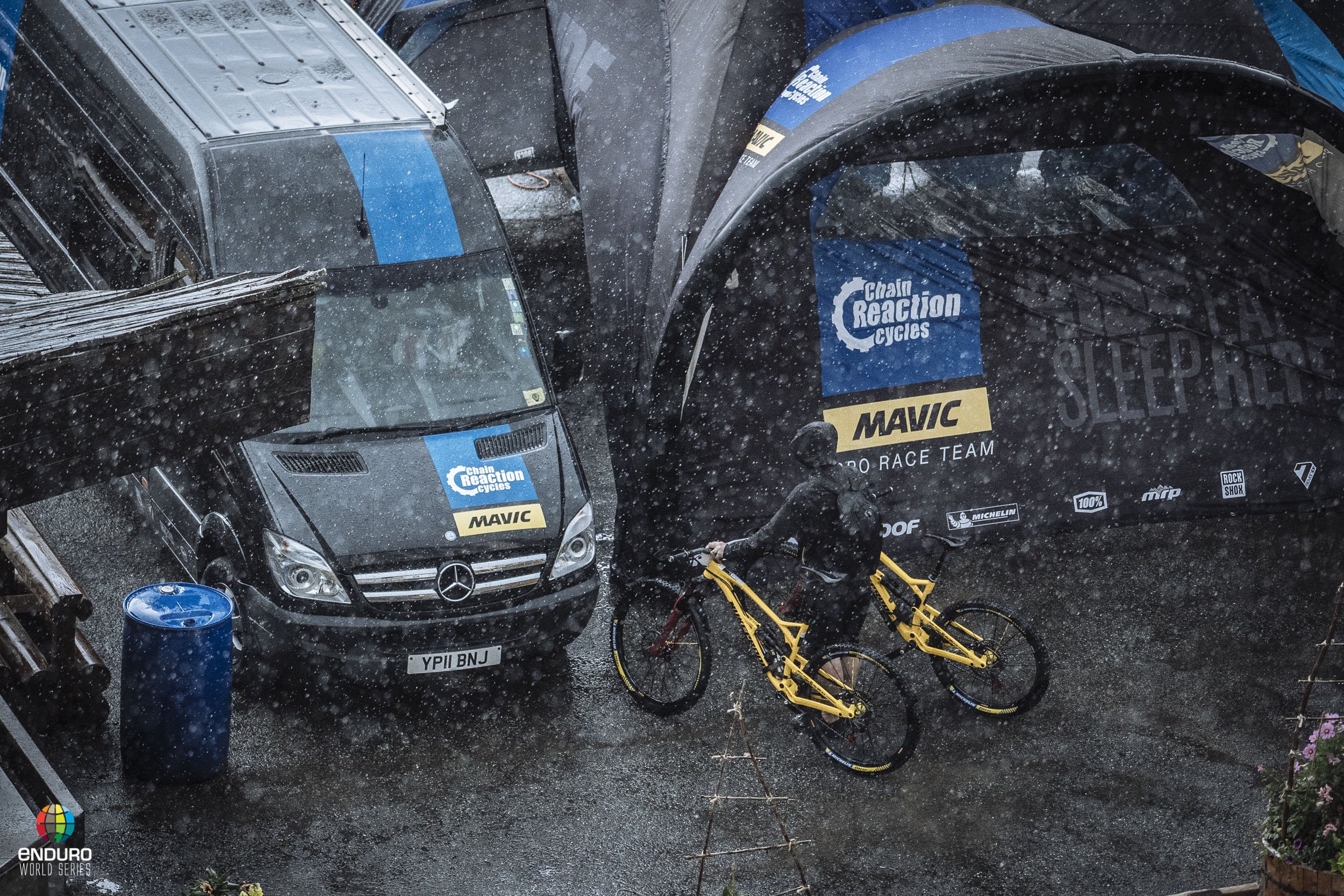 Day 2 rain in Les Orres