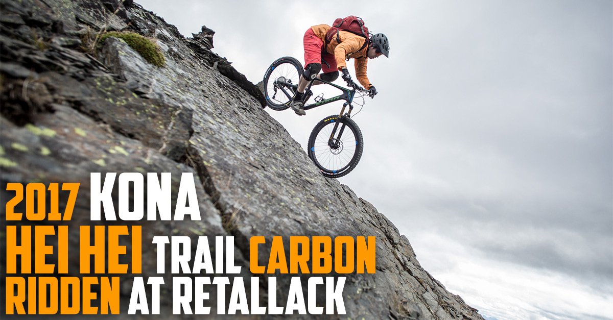 2017 Kona Hei Hei Trail DL Carbon – Ridden at Retallack