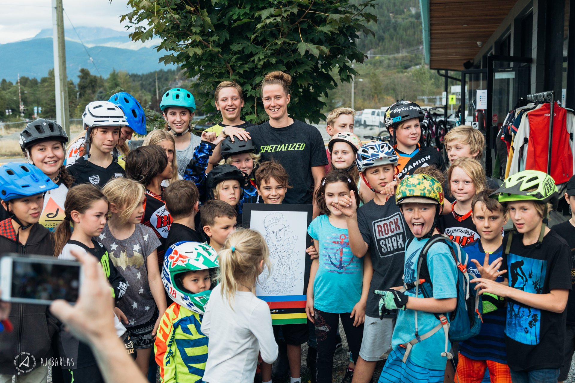 Miranda and the young rippers of Squamish
