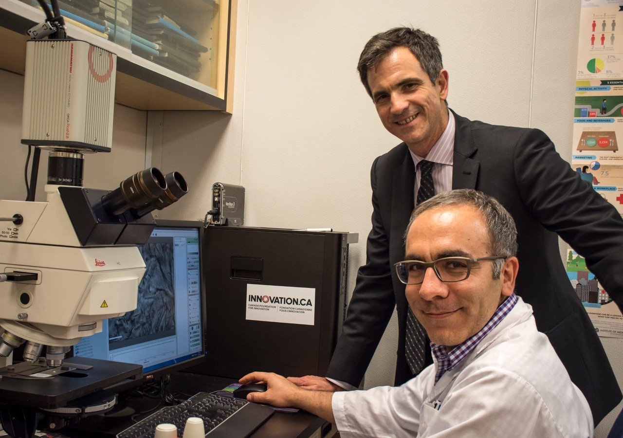 WPL co-founder Alejandro Marangoni and researcher Saeed Mirzae