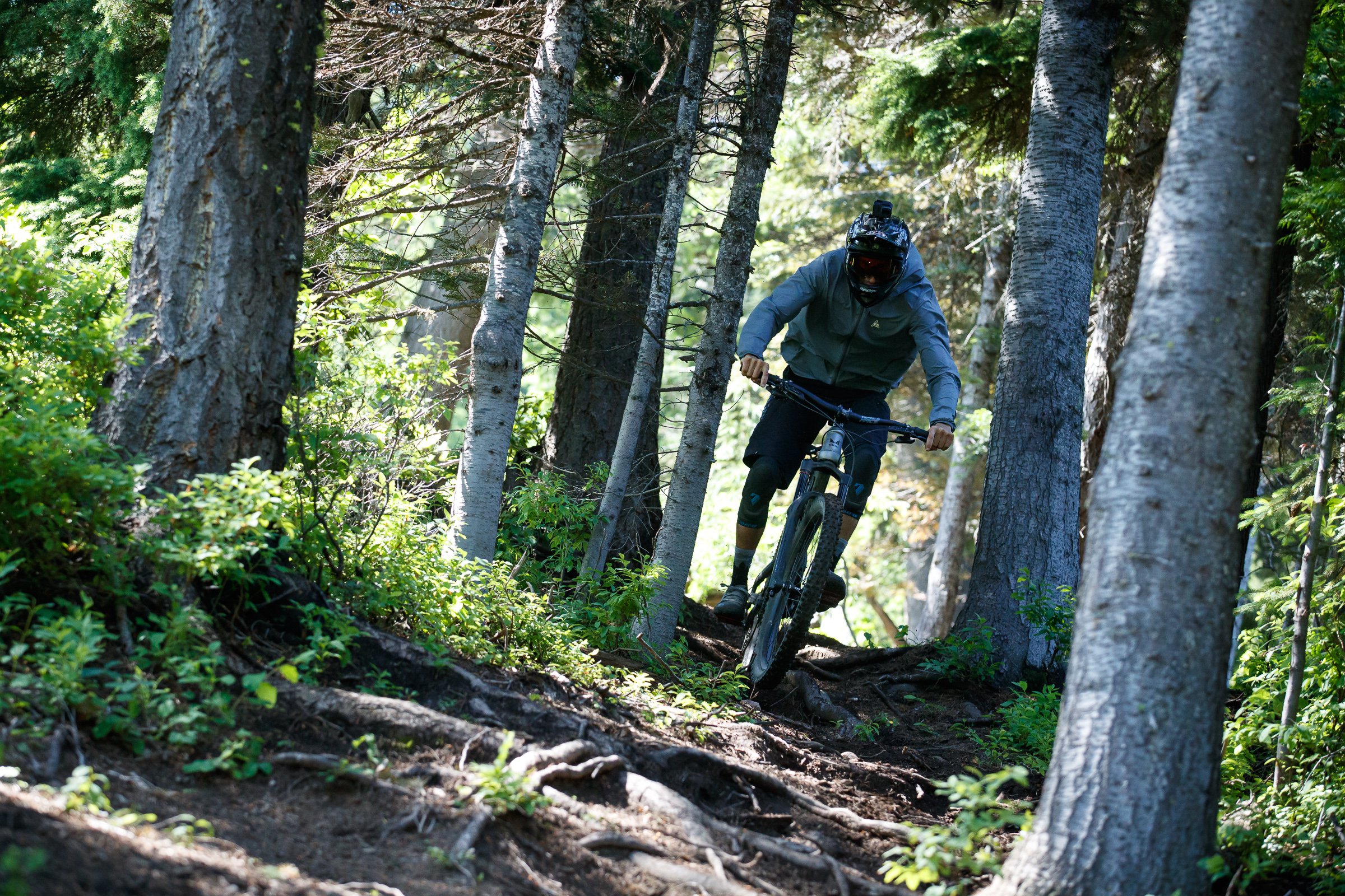 AJ Testing WTB's 2018 Rims and Tires at Silver Mountain Resort