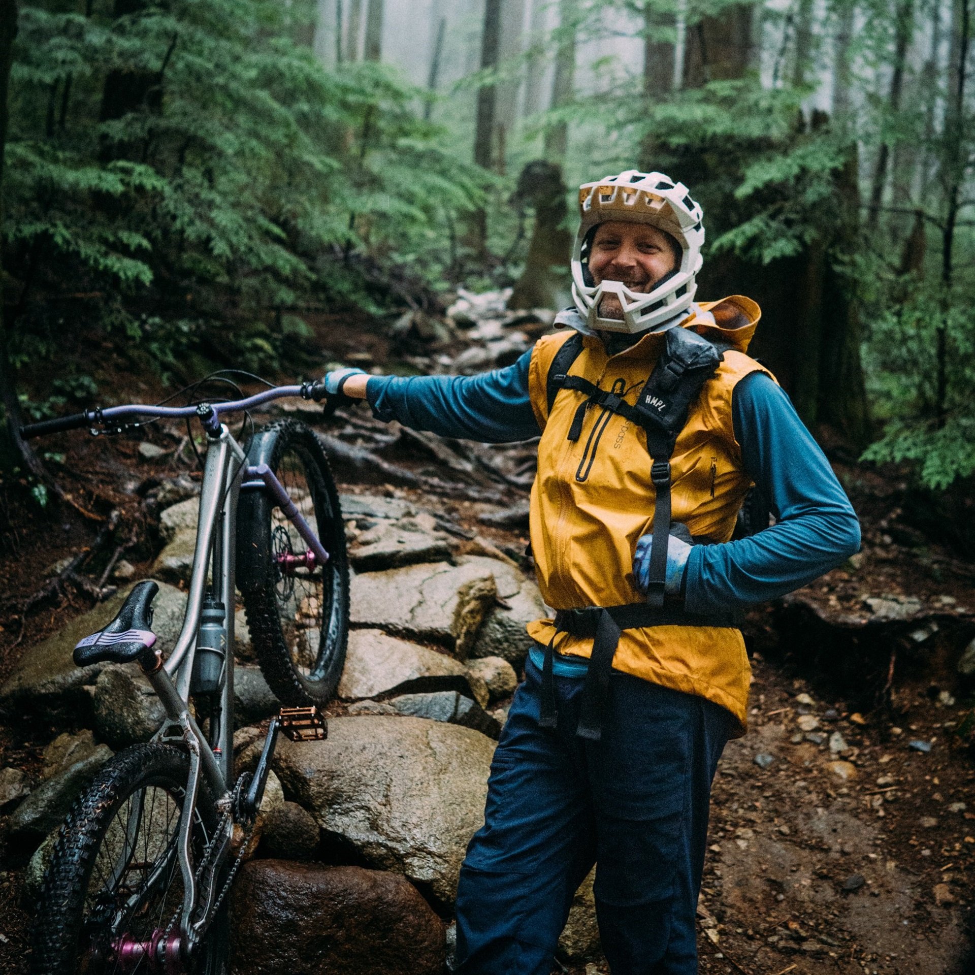Banshee Enigma Showers Pass EcoLyte Andrew Major NSMB by Hardtail Life Meg
