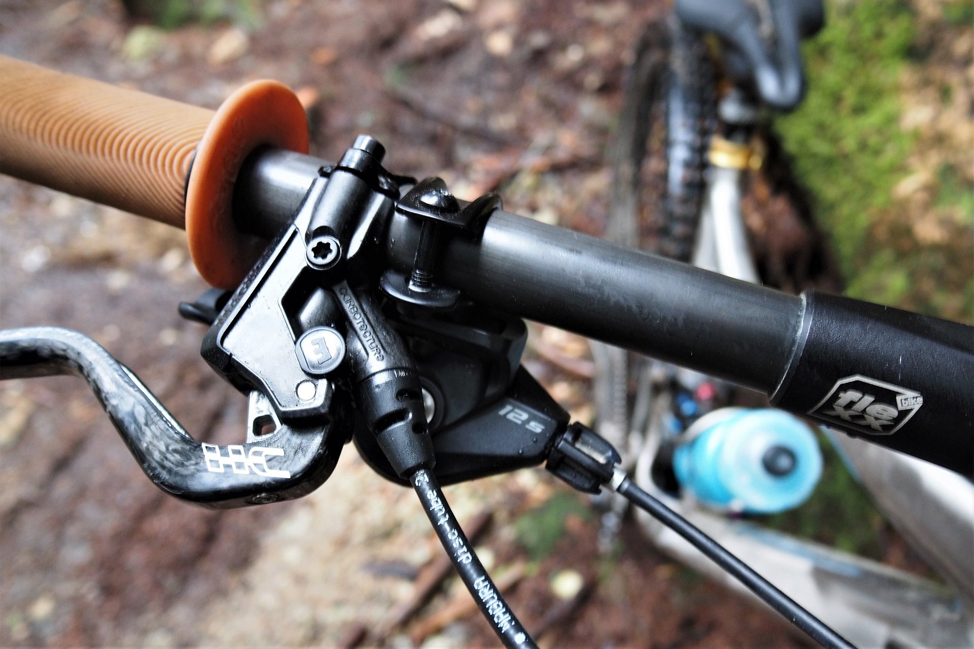 Mtb brake and online shifter setup