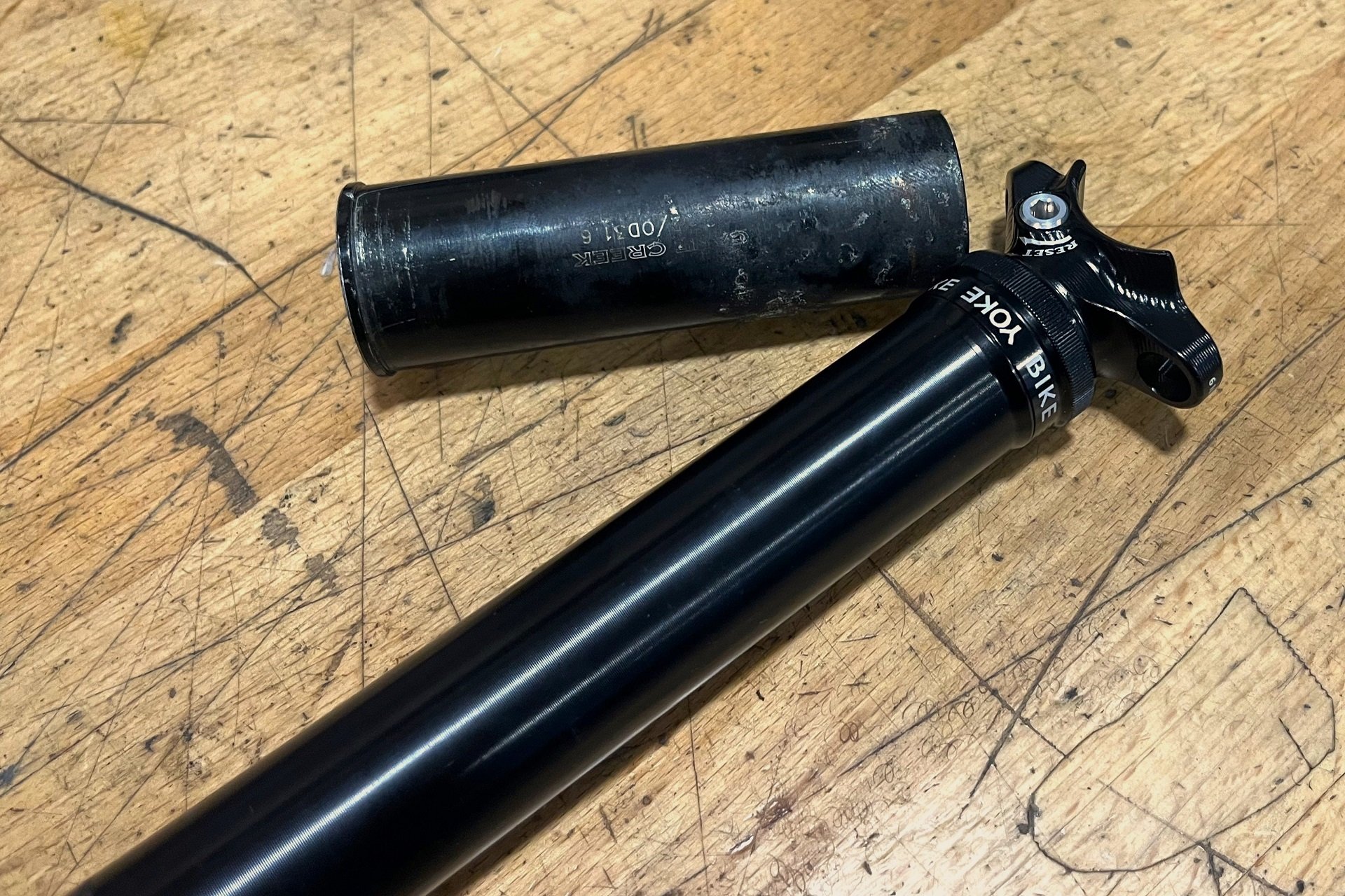 Bike yoke dropper discount post