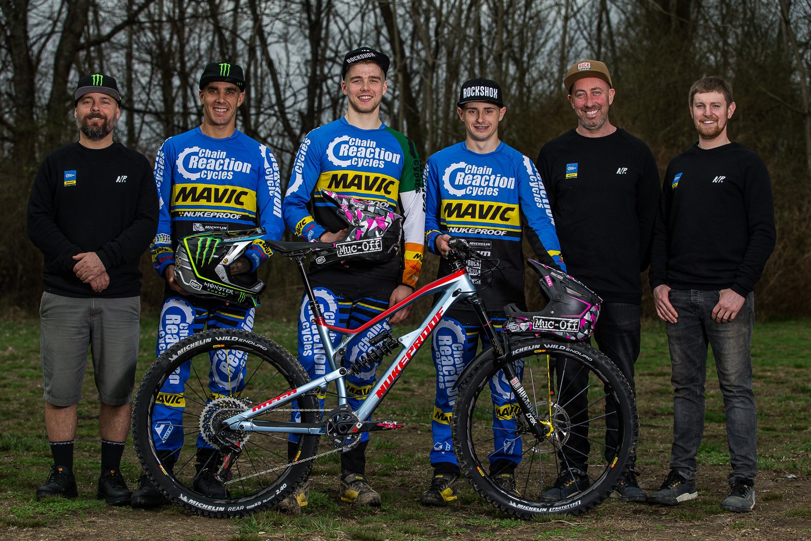 CRC Mavic 2018 Enduro Team and Bike