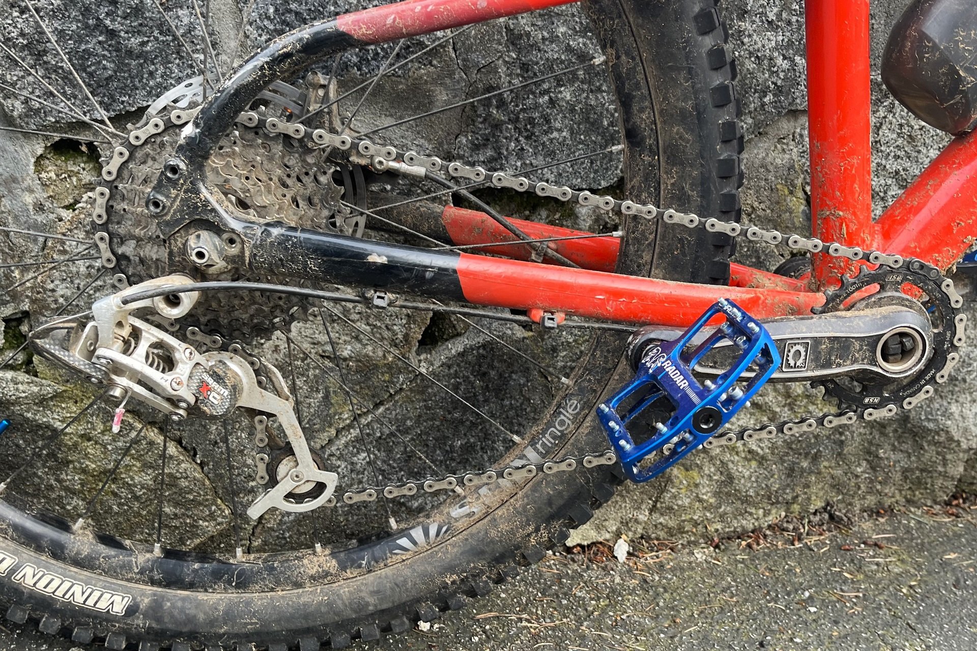 Clairebarian Drivetrain SRAM X0 Clutchless NSMB Andrew Major