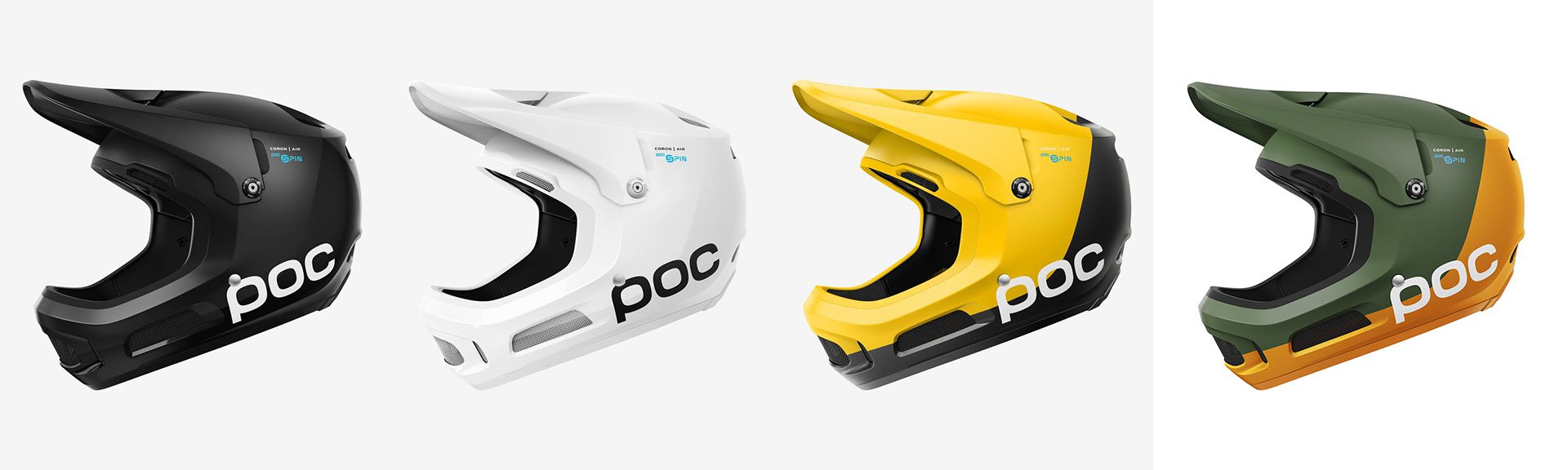 poc coron air spin yellow