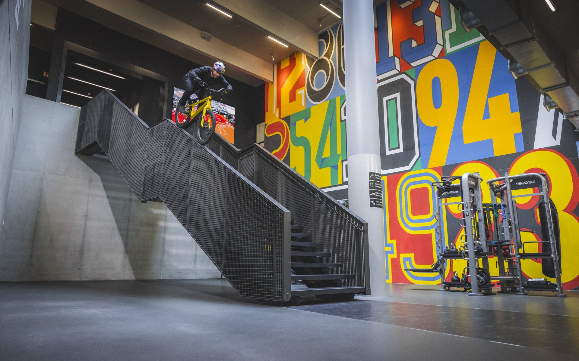 Danny MacAskill rides adidas HQ