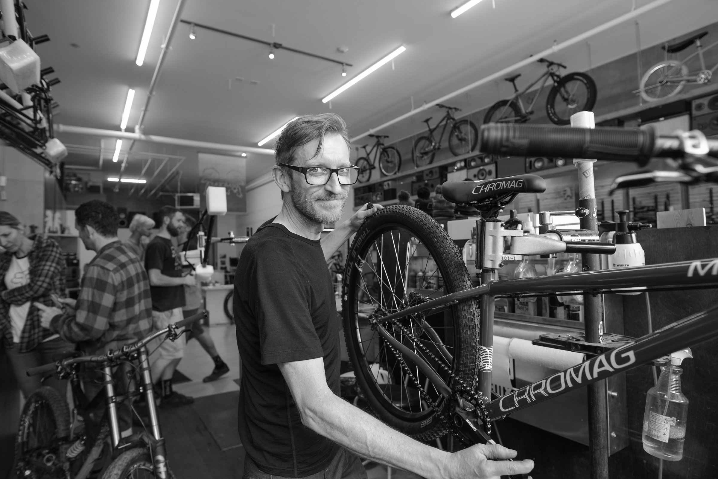 Chromag Staff - D'Arcy Burke is the mechanic