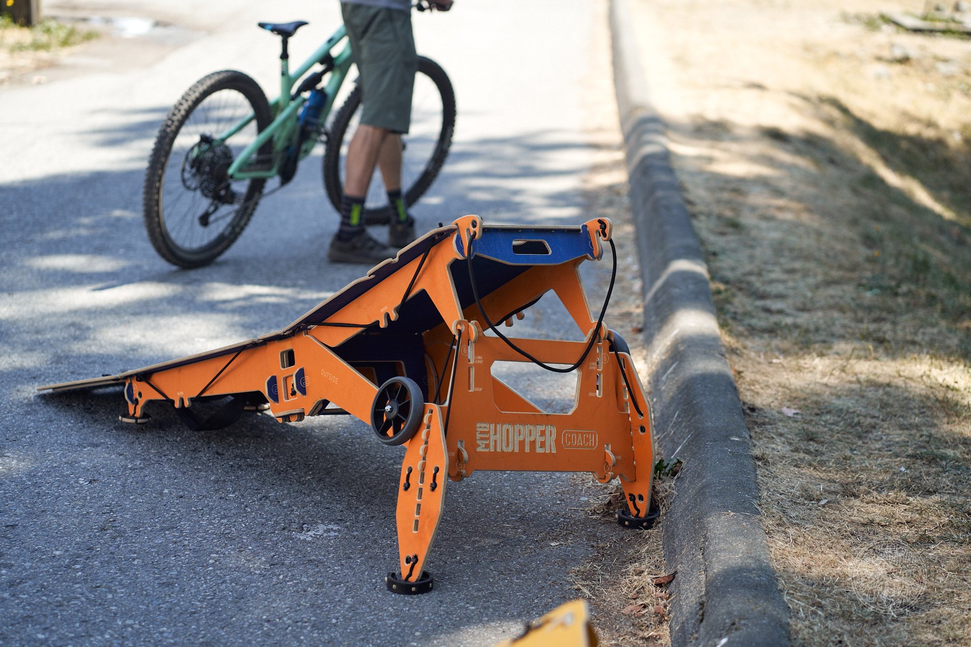 MTB Hopper Portable, Stowable Ramps