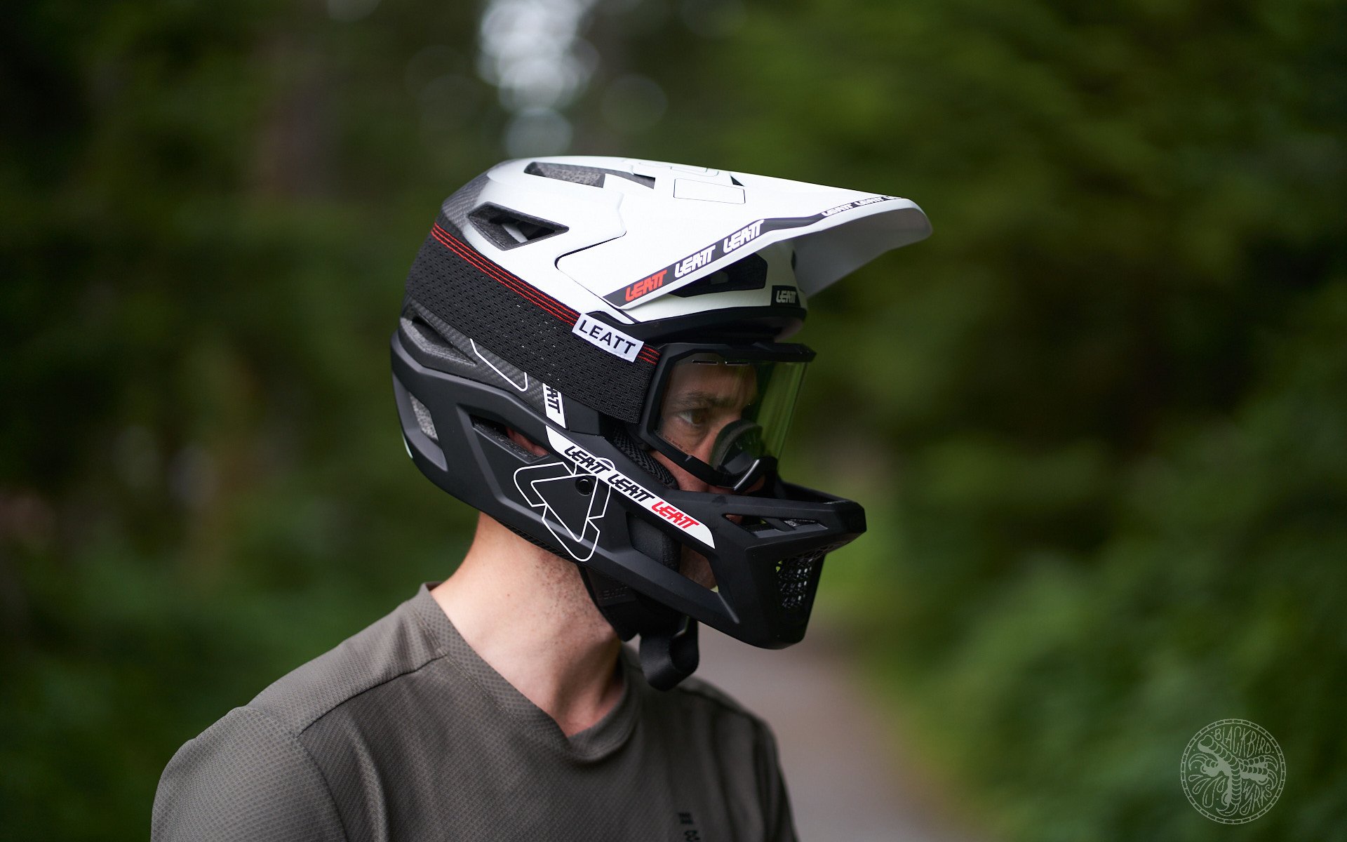 Leatt Helm MTB Enduro 4.0 White, Fullface-Helme