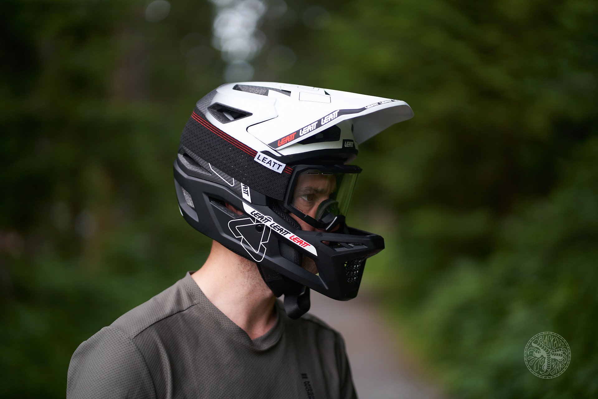 Leatt Helm MTB Enduro 2.0 White, Fullface-Helme