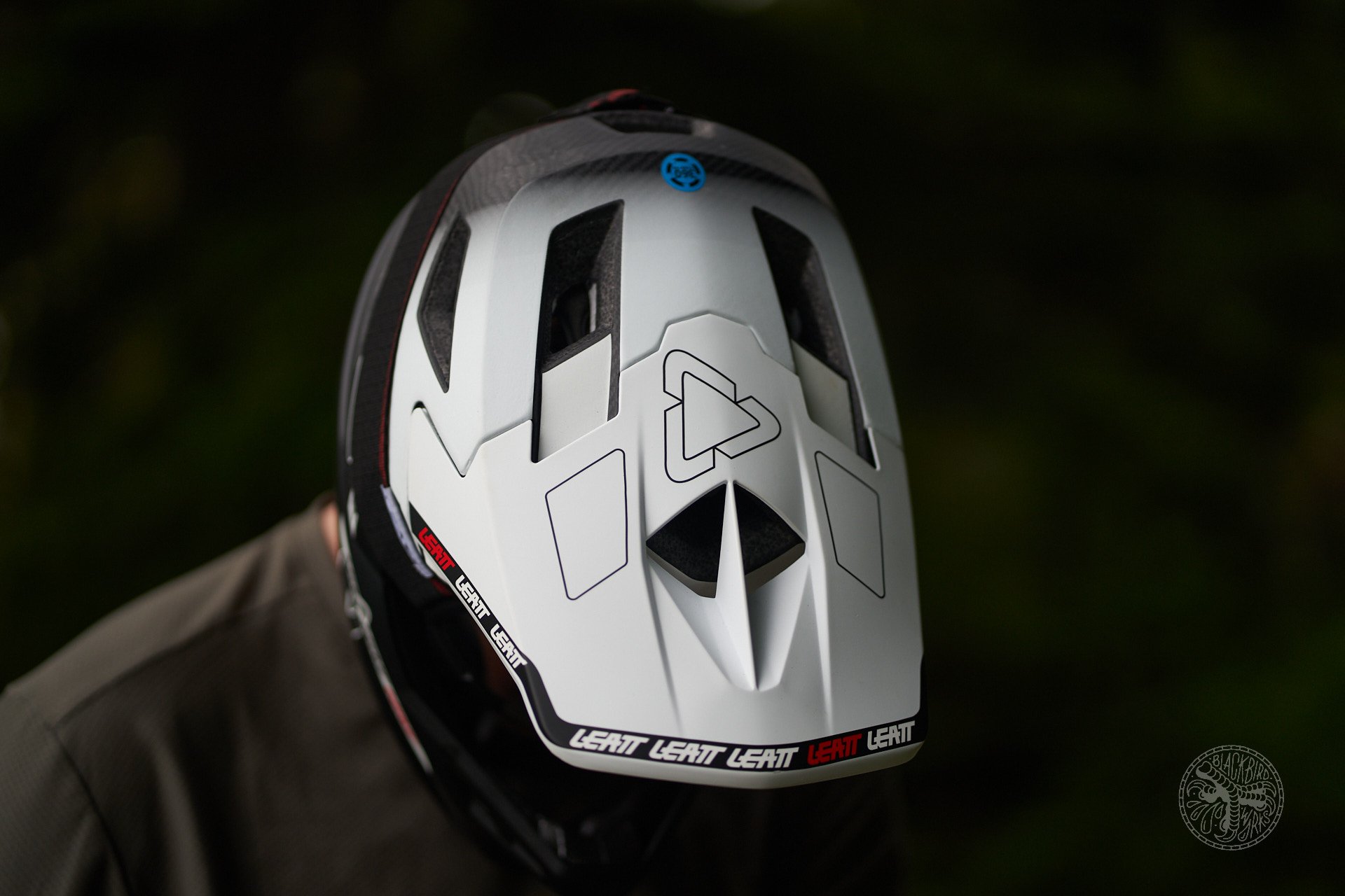 Leatt Helm MTB Enduro 4.0 White, Fullface-Helme