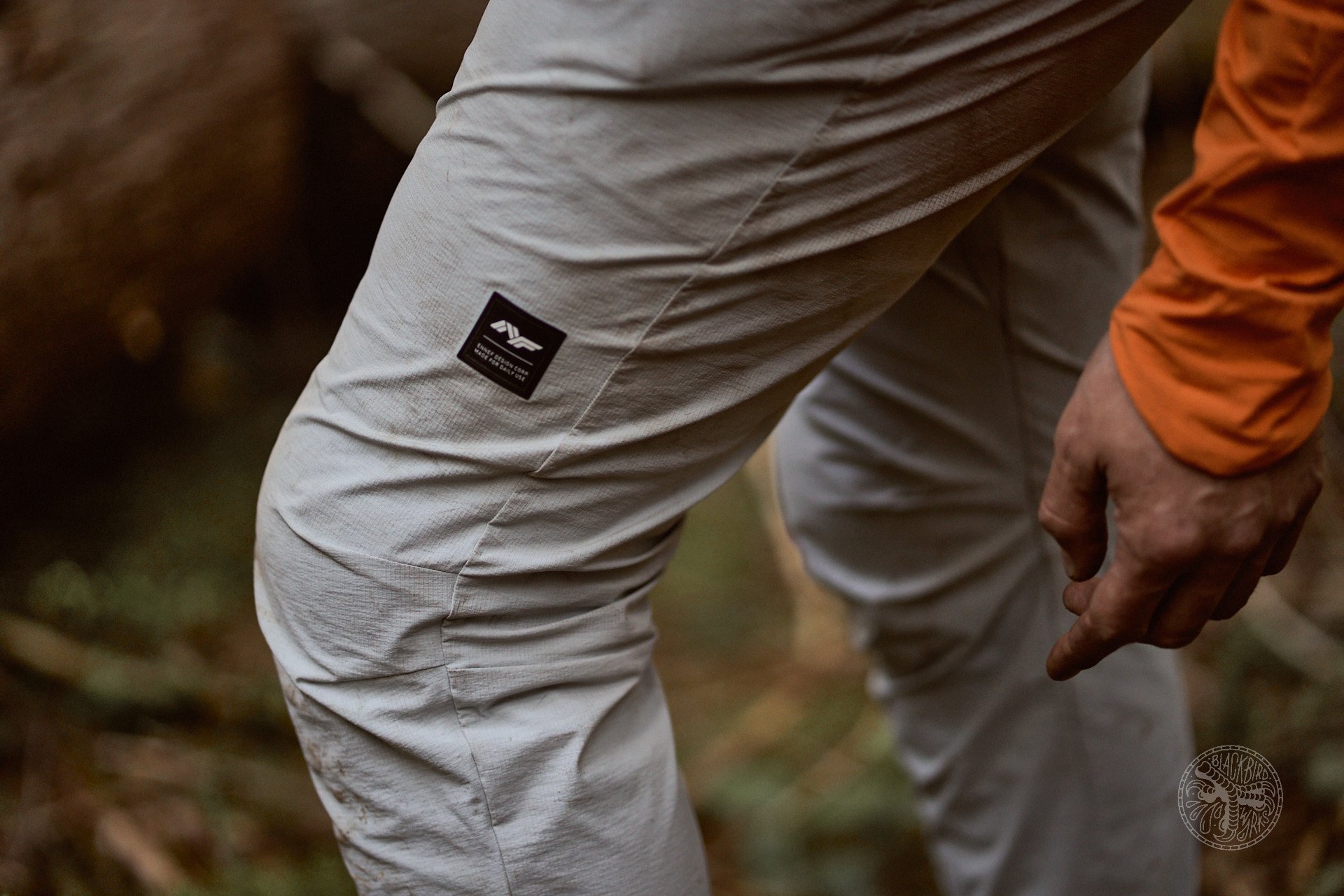 NF Lightweight Pants, Trail Jacket, and Trail Shorts and iDP Knees