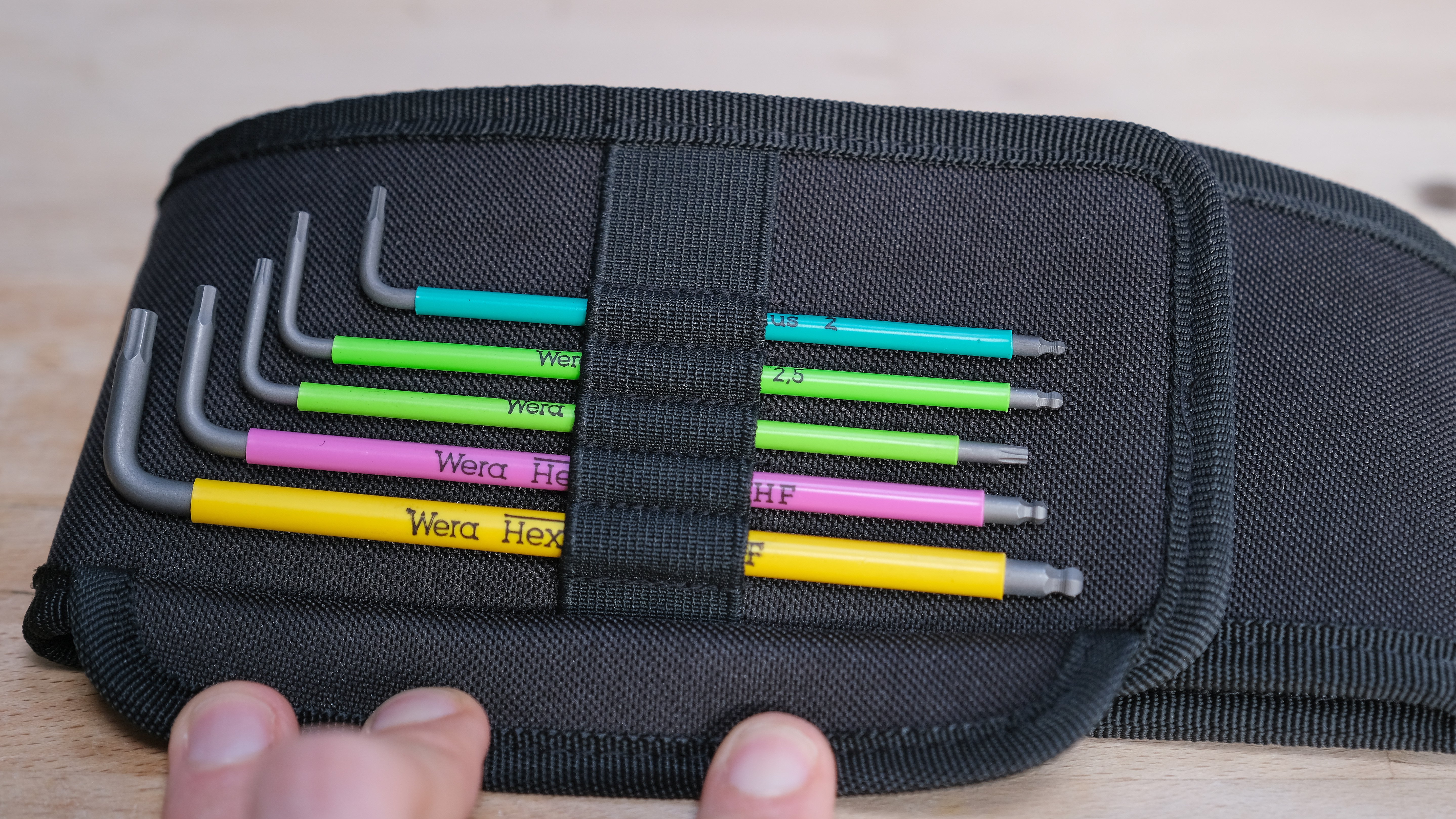 Wera allen key deals pouch