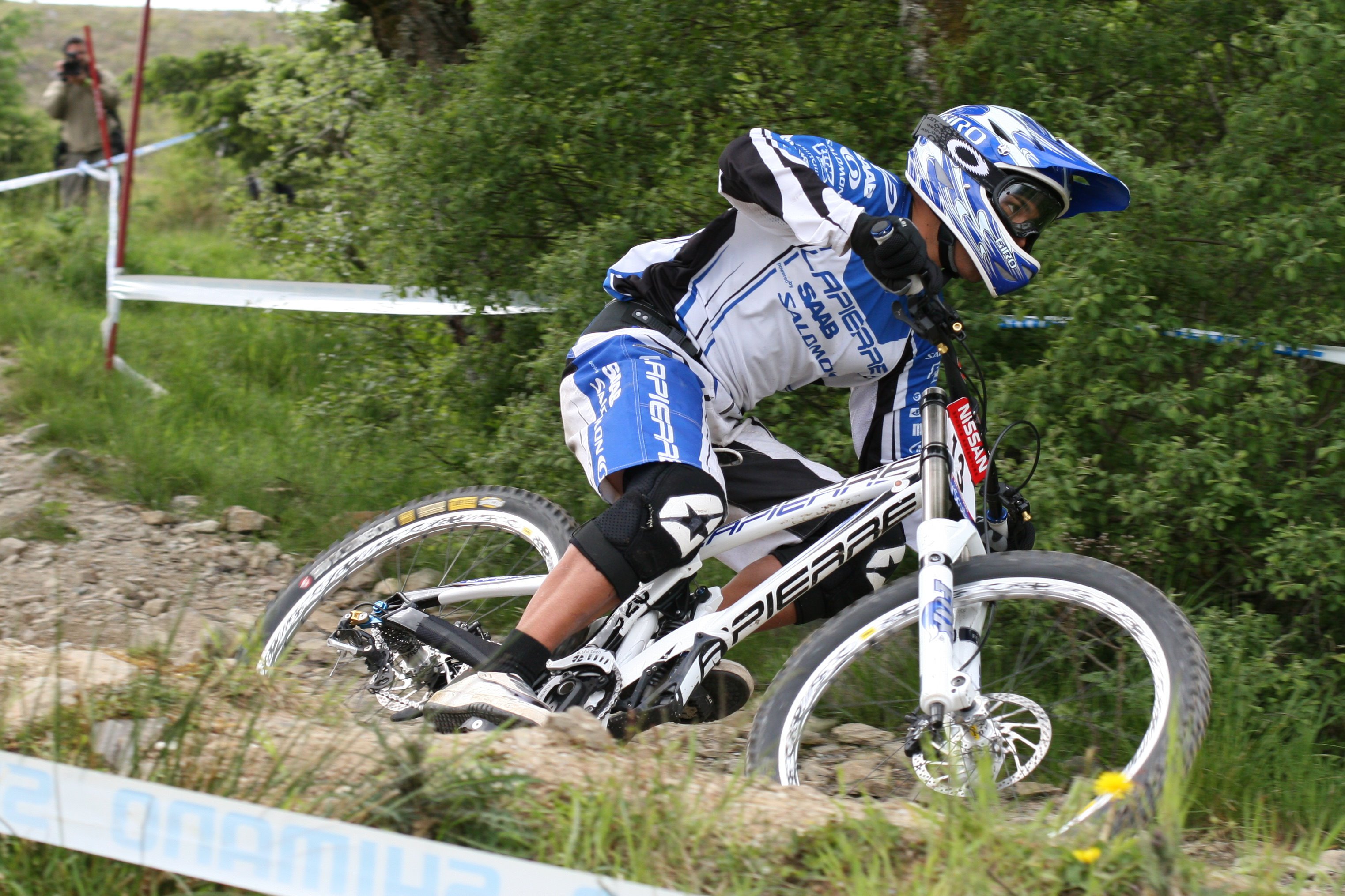 David Vazquez Racing His Final Fort William World Cup in 2009