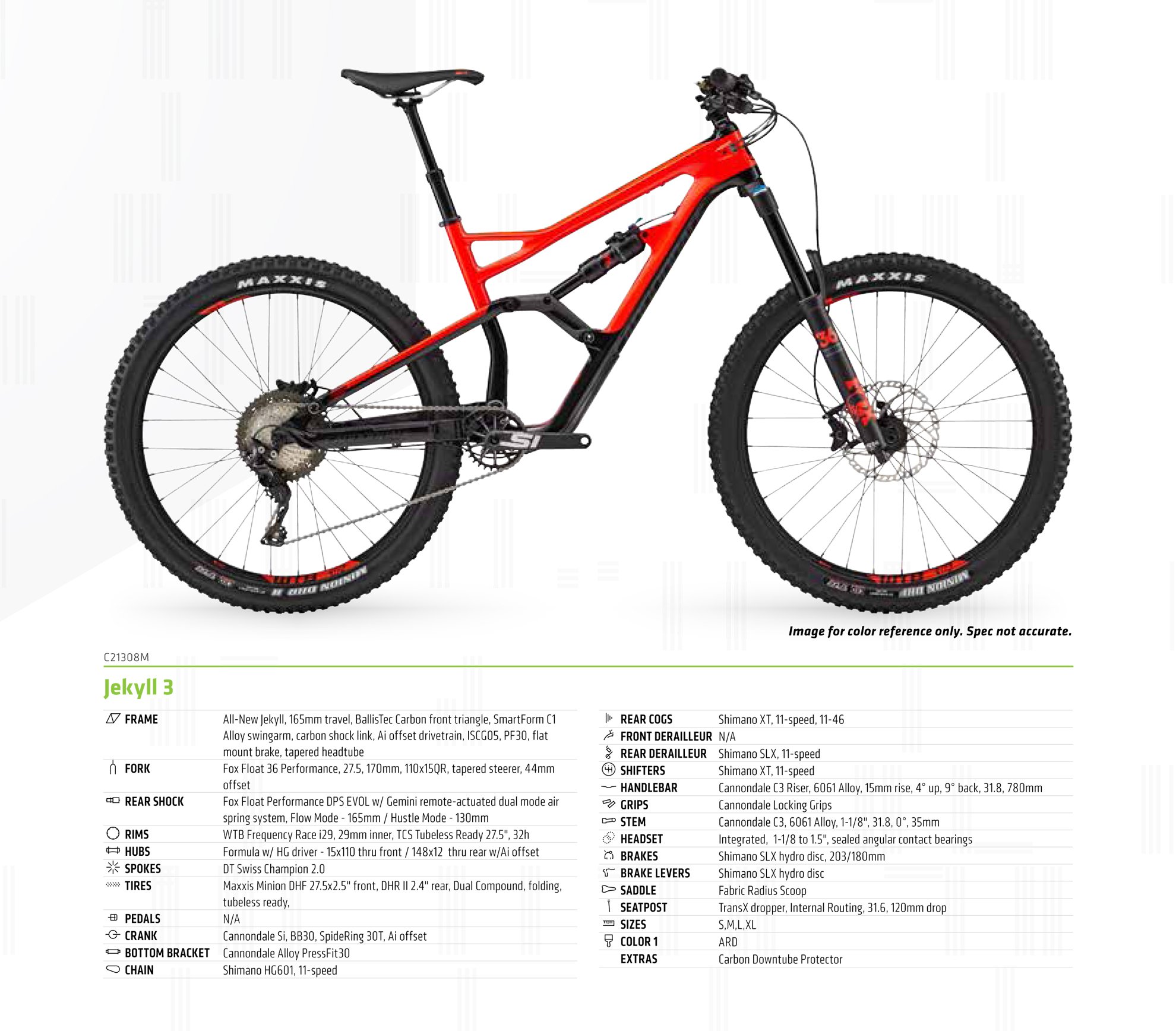 Cannondale jekyll discount carbon 3 2018