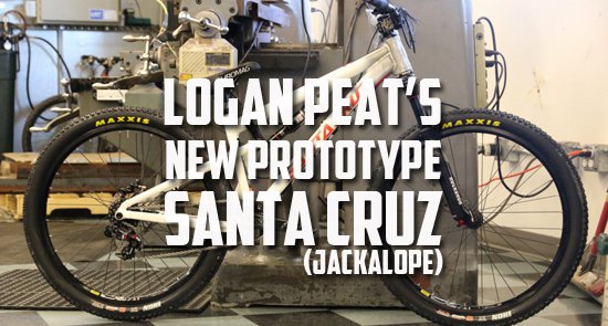 santa cruz slopestyle bike