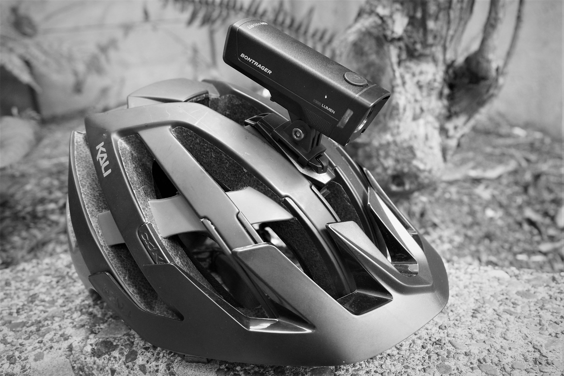 bontrager helmet with light mount