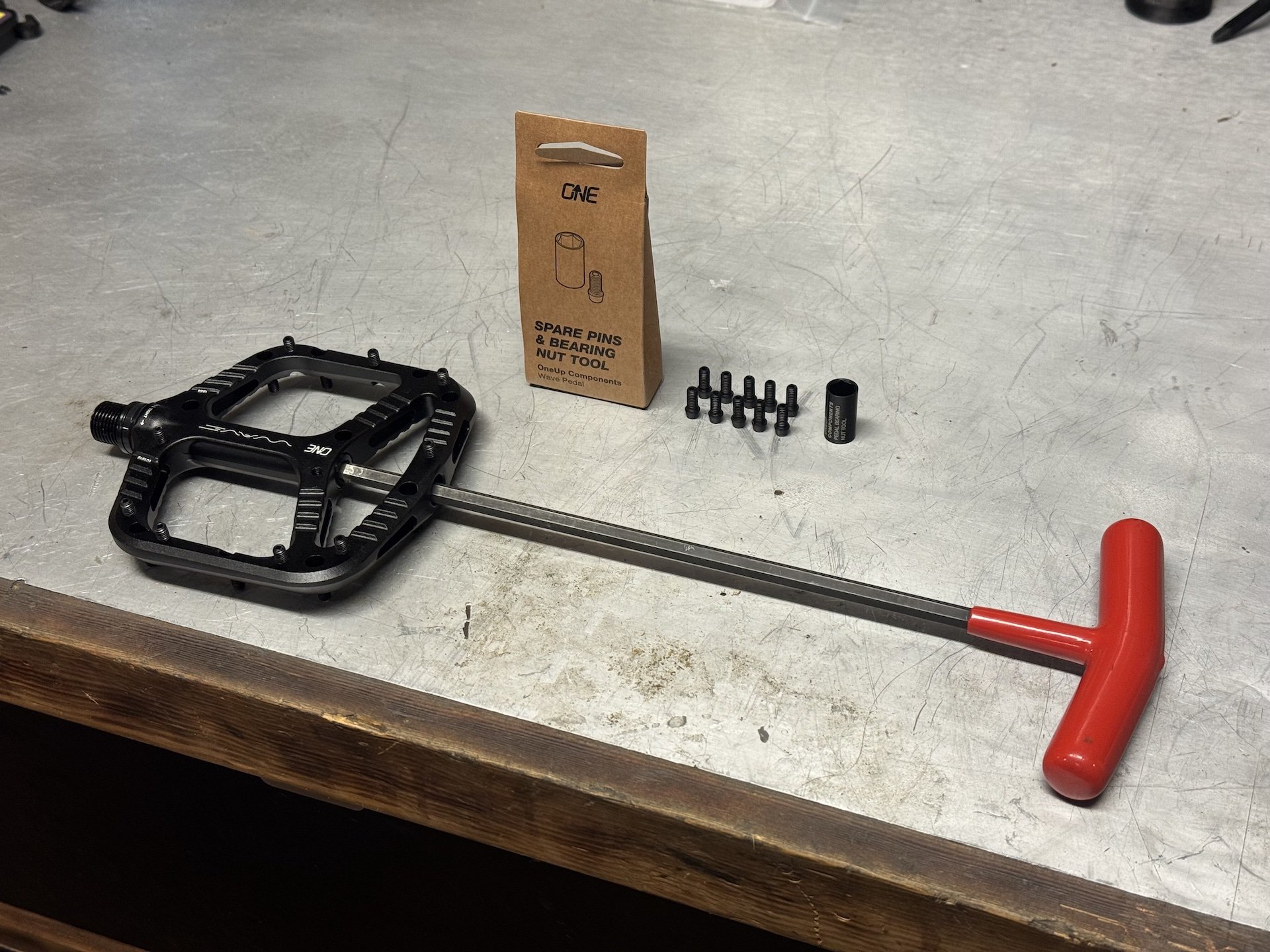 OneUp wave pedal teardown 2