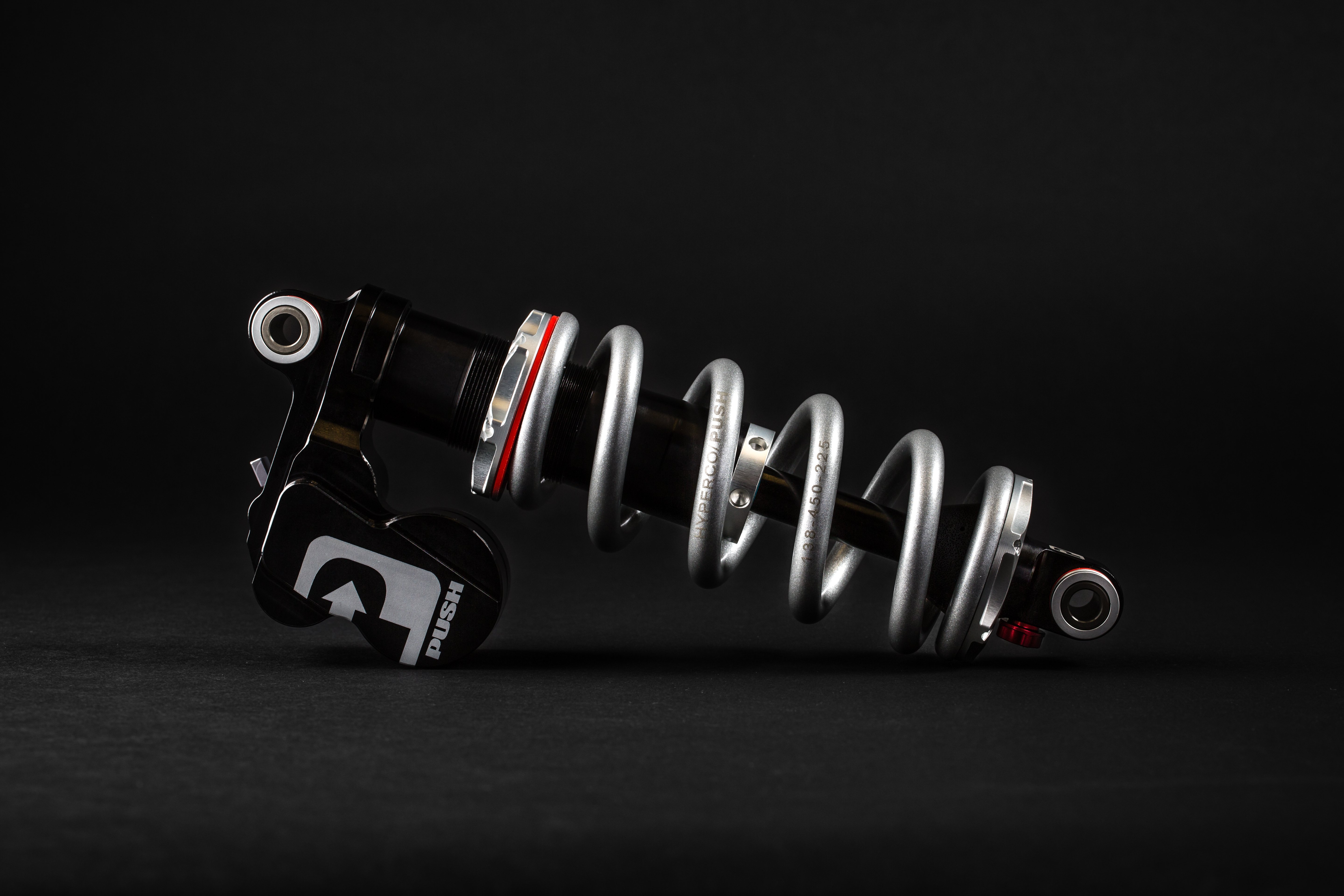 Push Launches Trunnion Shock, Black ElevenSix and RockShox