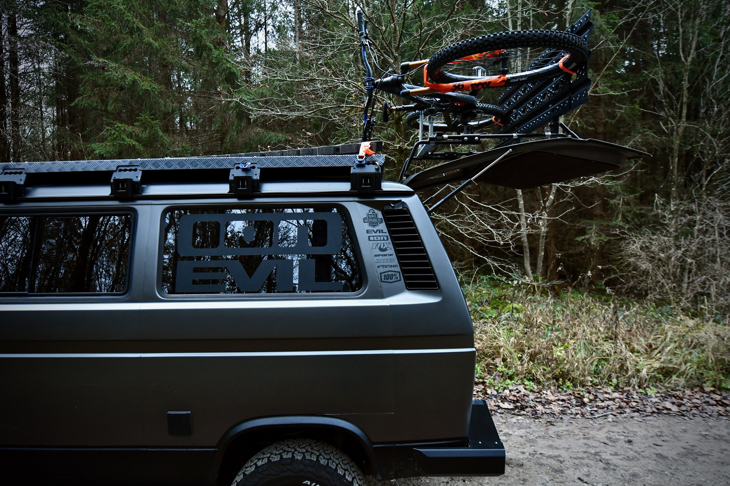 vw t3 bike rack