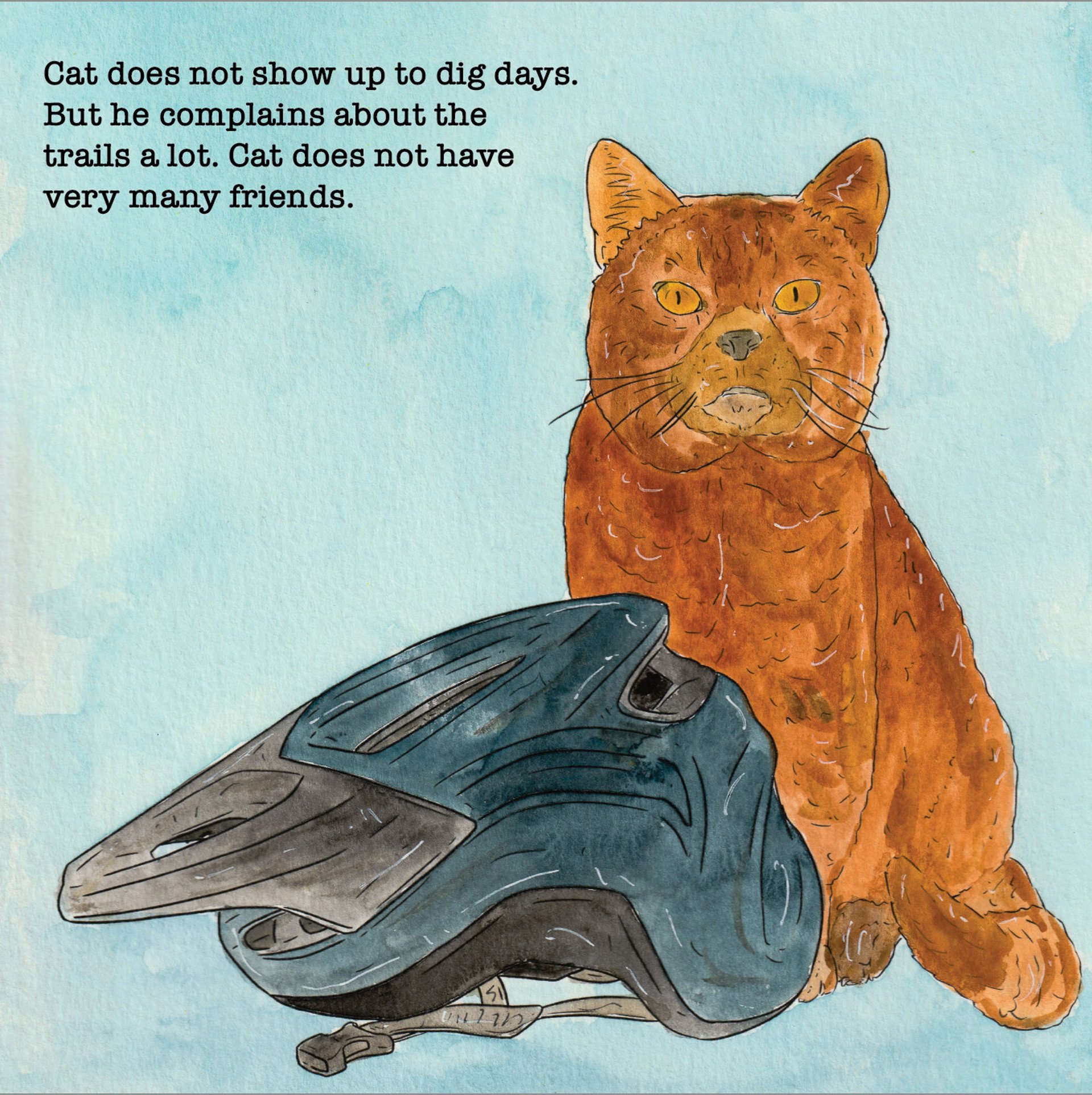 An entitled cat