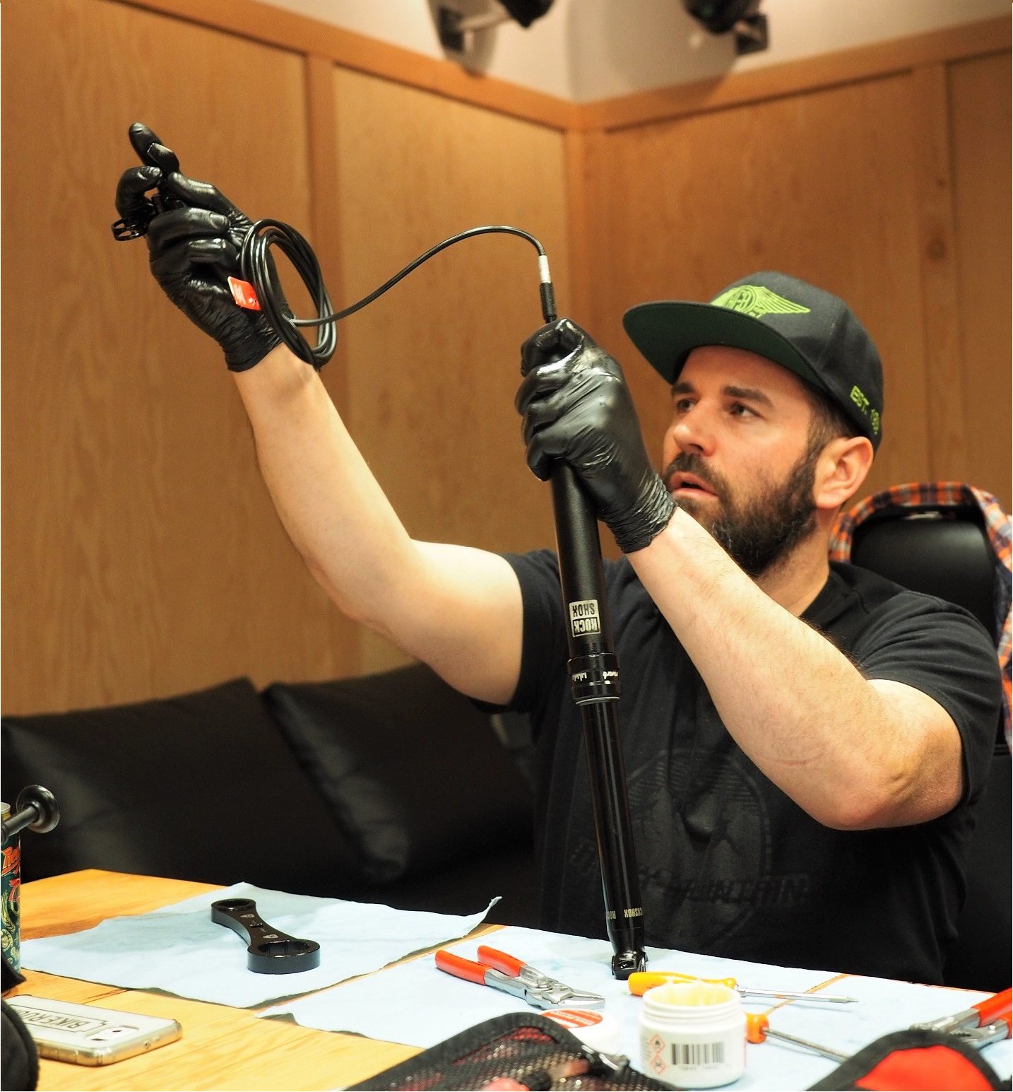 SRAM Reverb Stealth B1 Teardown AndrewM