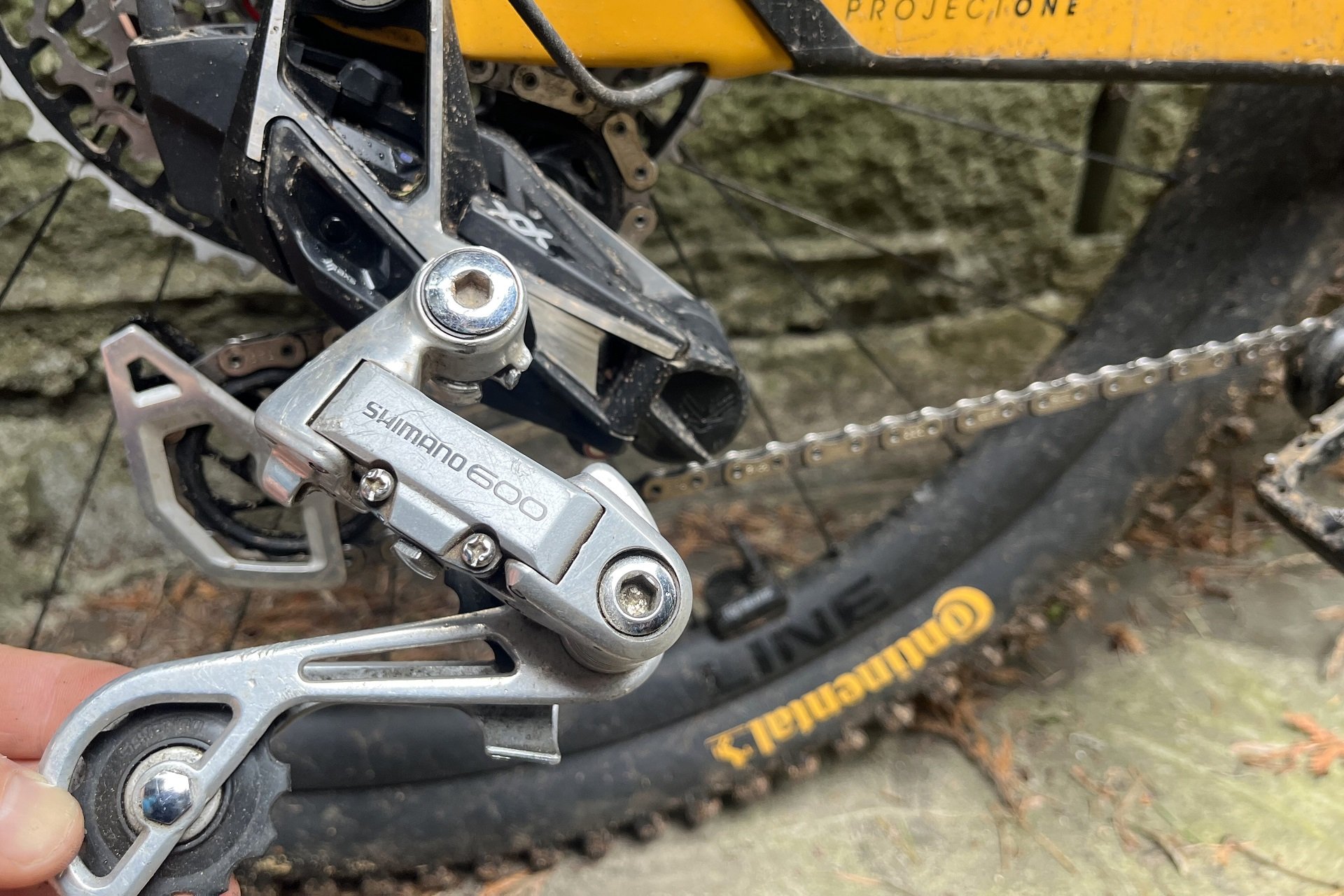 Shimano cassette on sram drivetrain clearance