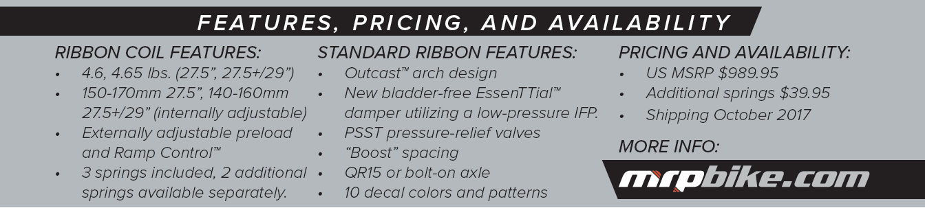 MRP Ribbon Coil Info