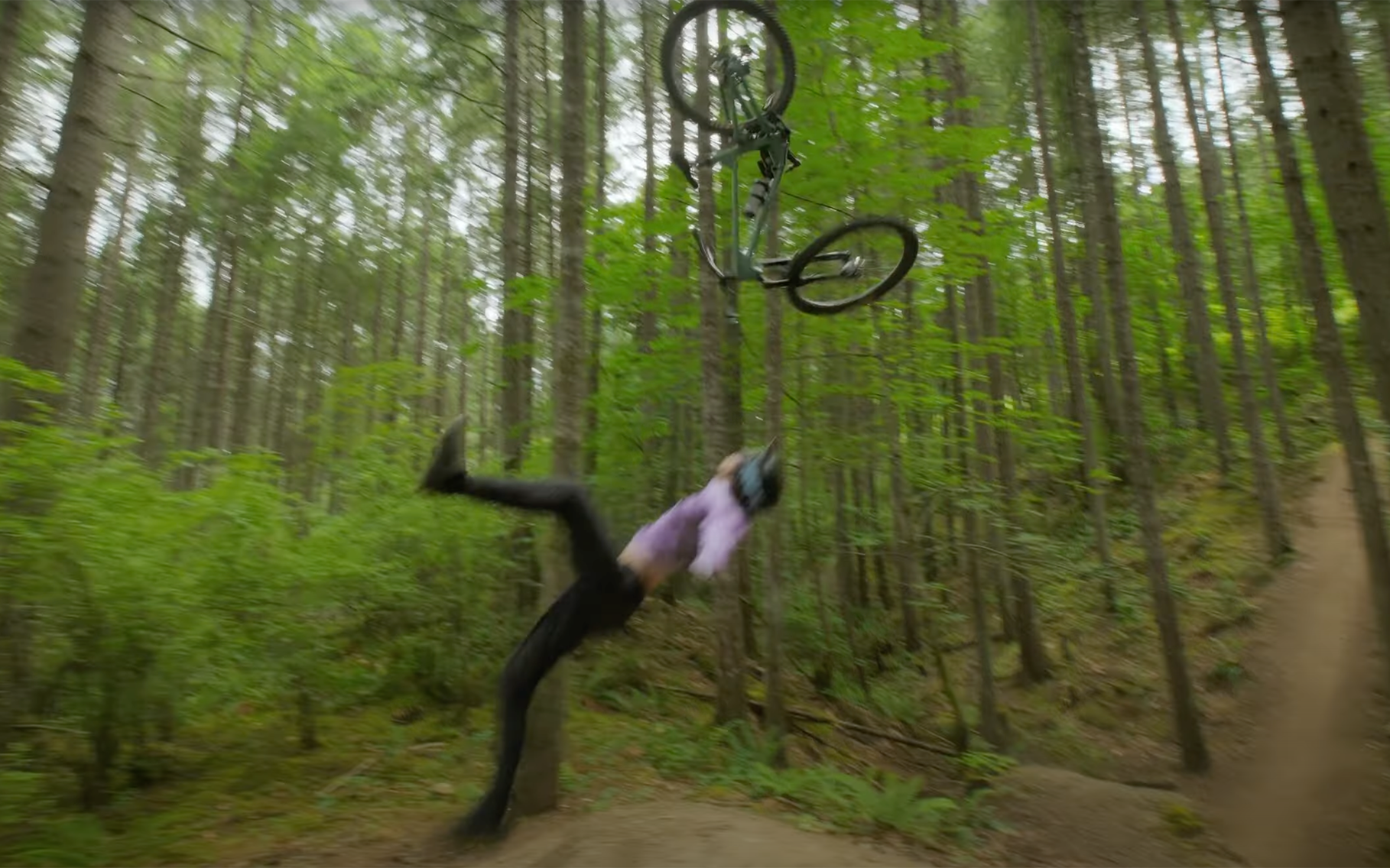 Nic Court aborted backflip