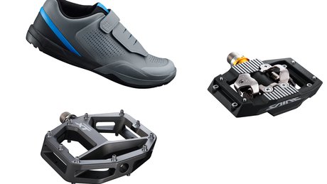 Shimano Shoe and Pedal Header