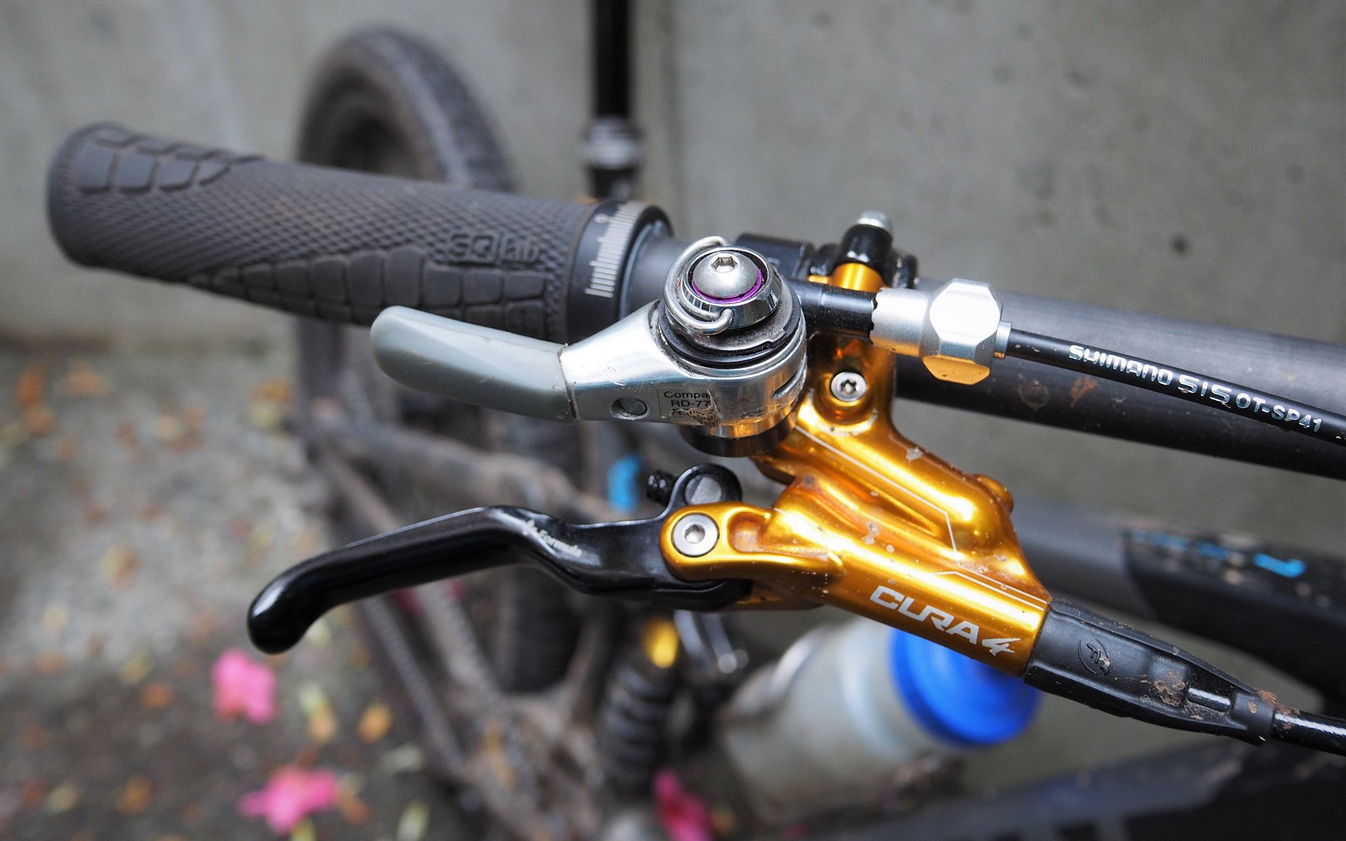thumb shifter bike
