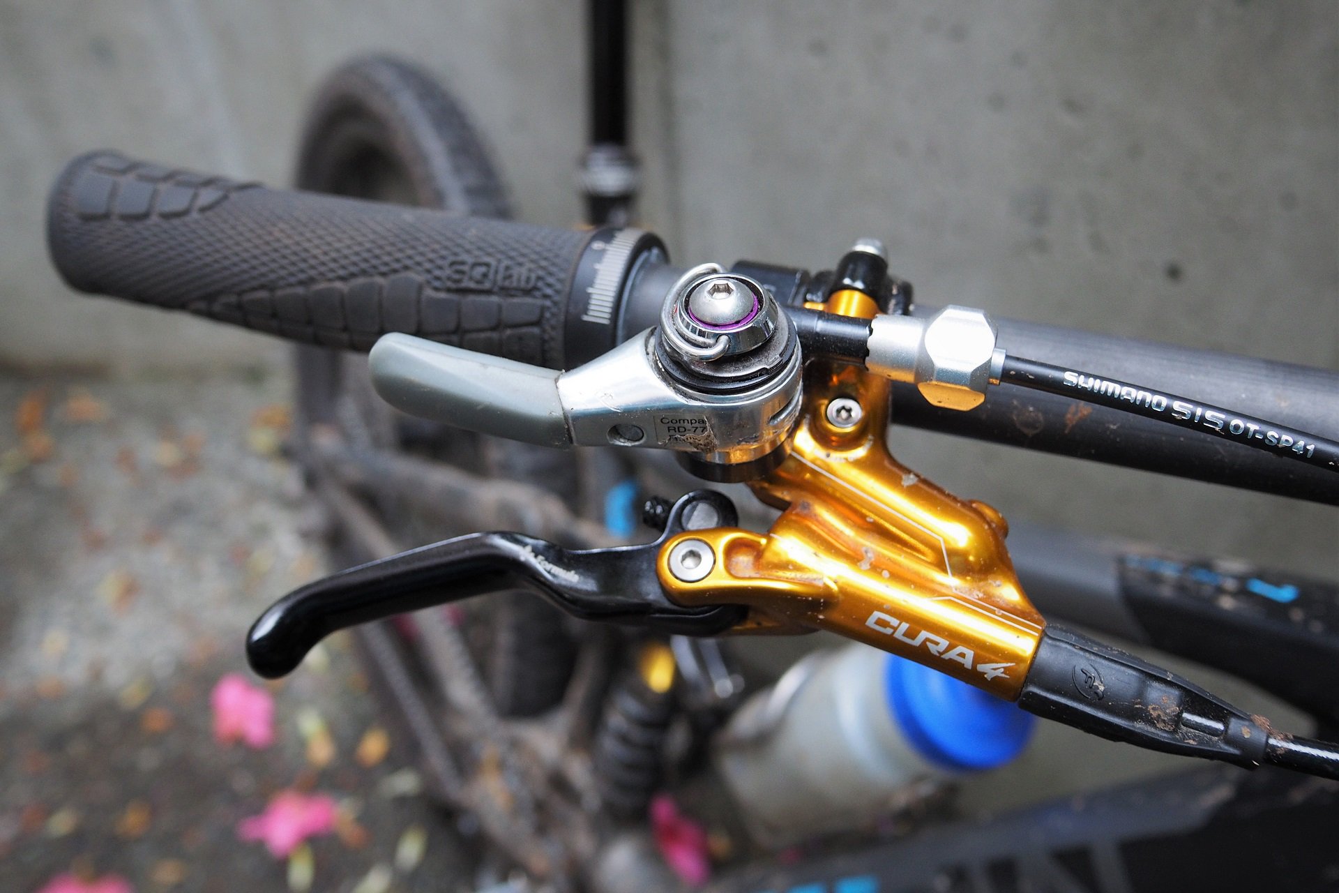 using shimano shifters