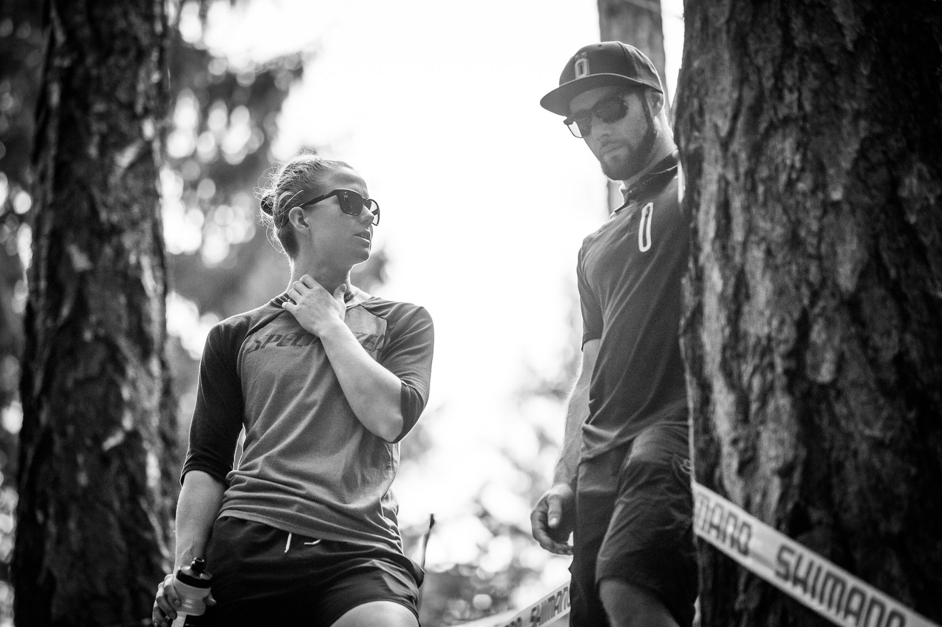 Miranda and her mechanic, Kevin.