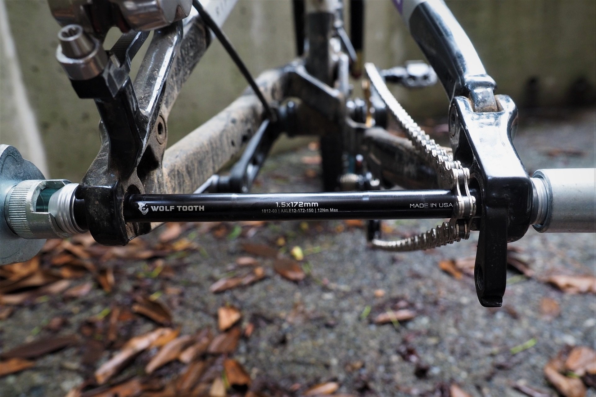 Wolf Tooth Components Rear Axle AndrewM