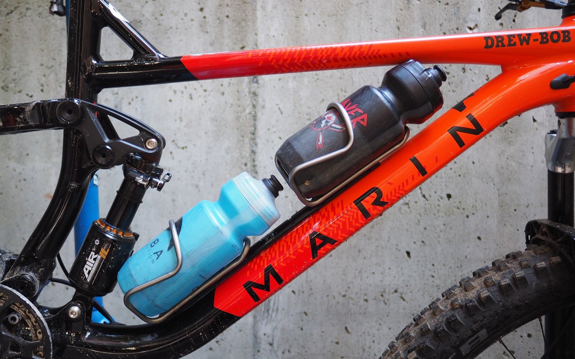 Size Specific Water Bottle Accessory Mounting Points