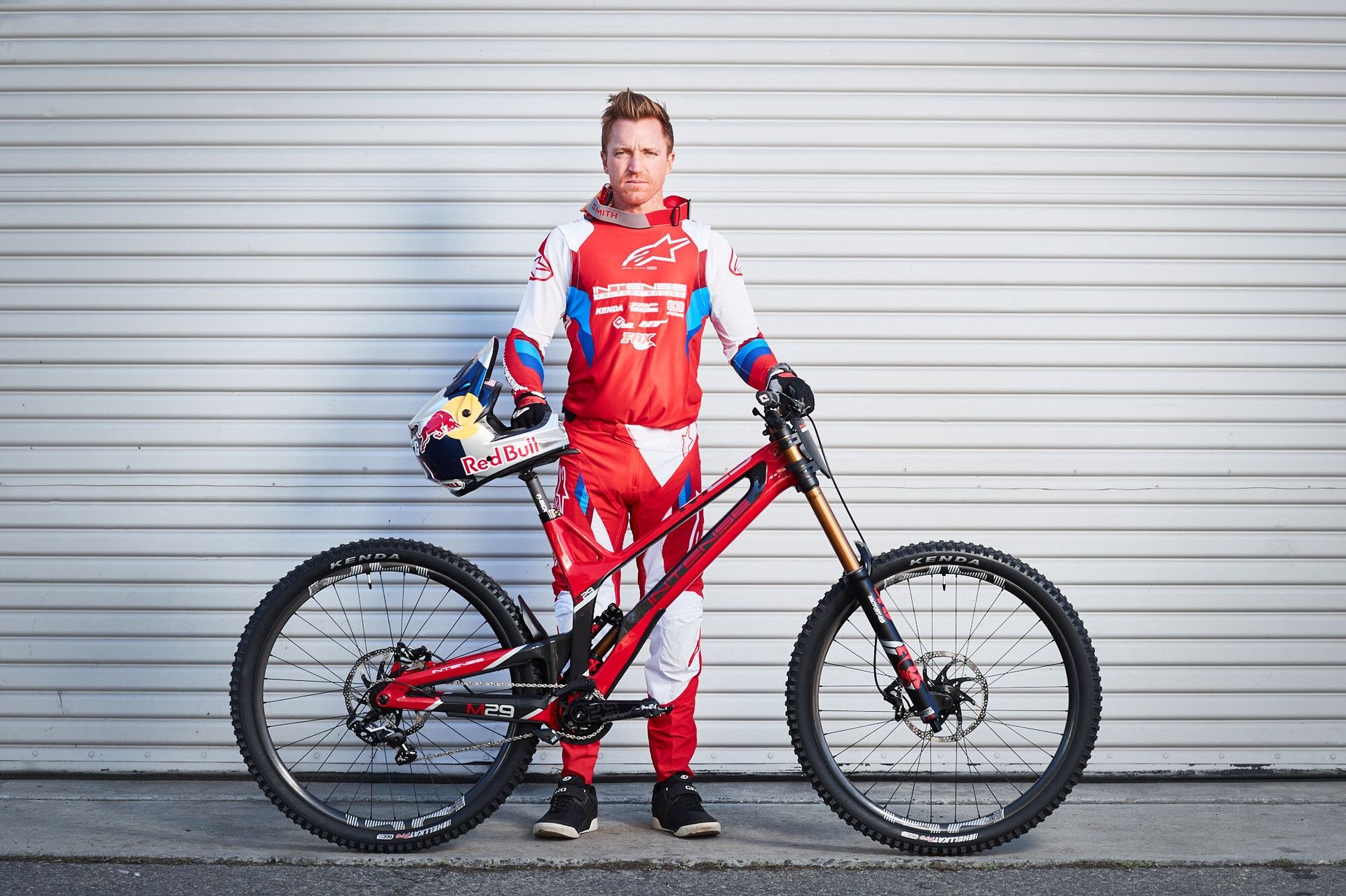 Aaron Gwin and his Intense Factory Racing M29