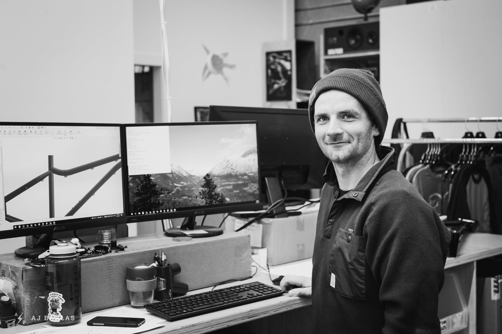 Chromag Staff - Ben Arnot is their new engineer and a mechanic for the YT Mob