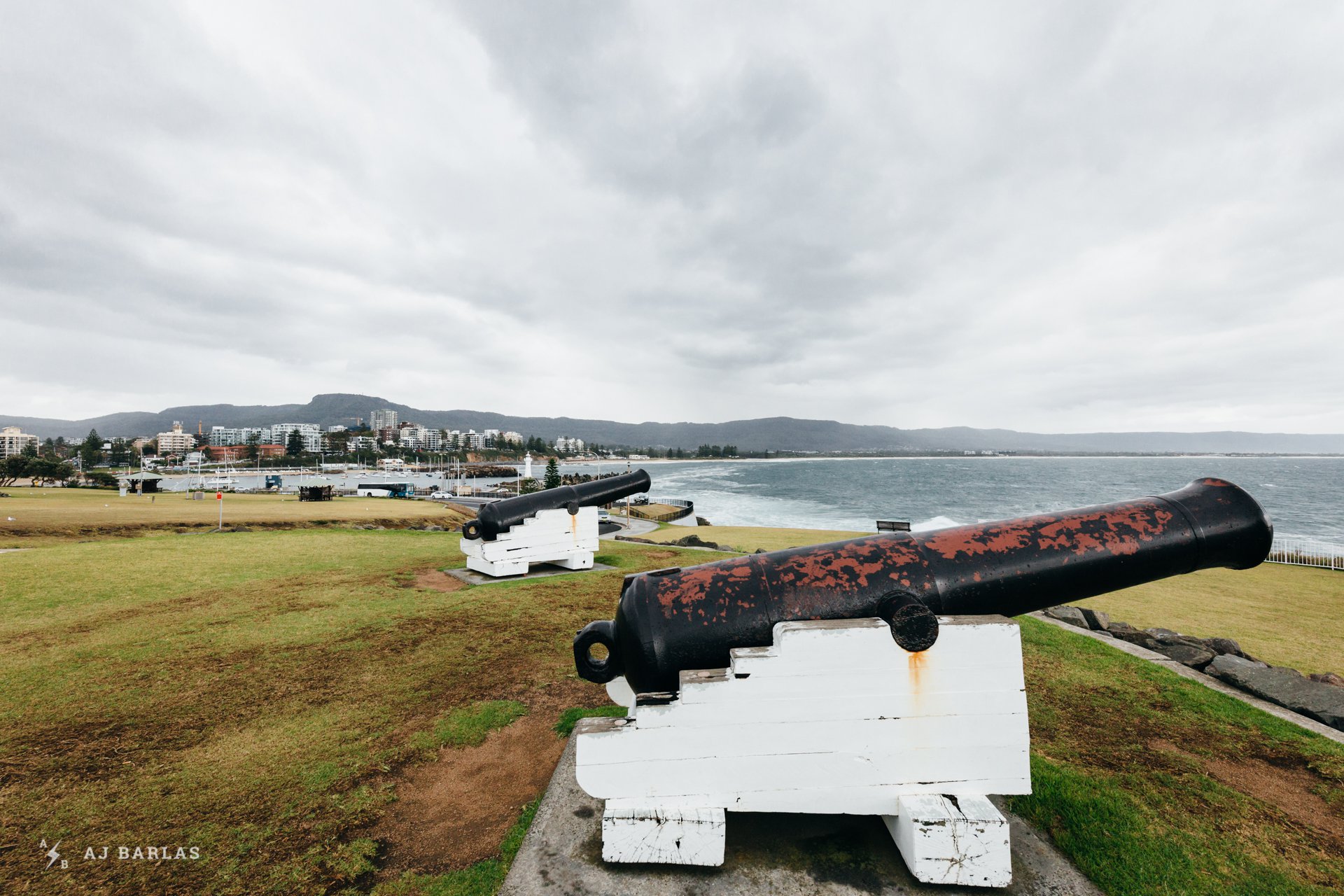 Canons at Wollongong Lighthouse