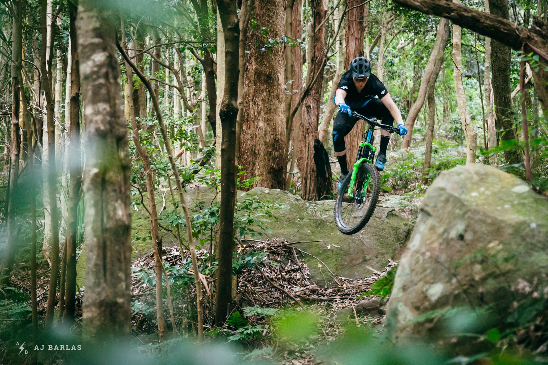 Josh Carlson rock drop in Wollongong