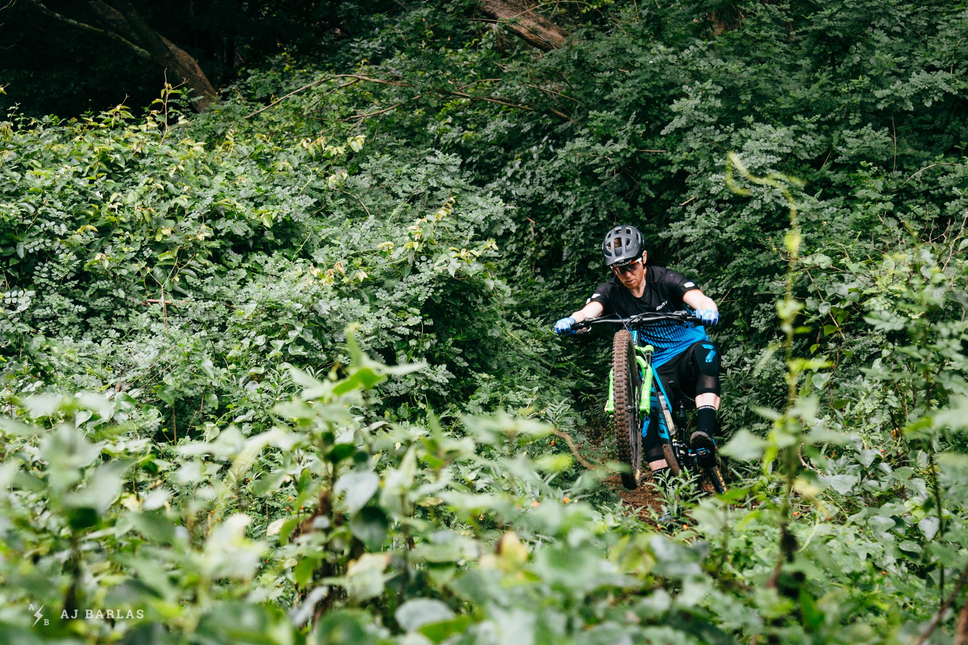 Josh Carlson on the pipe at home