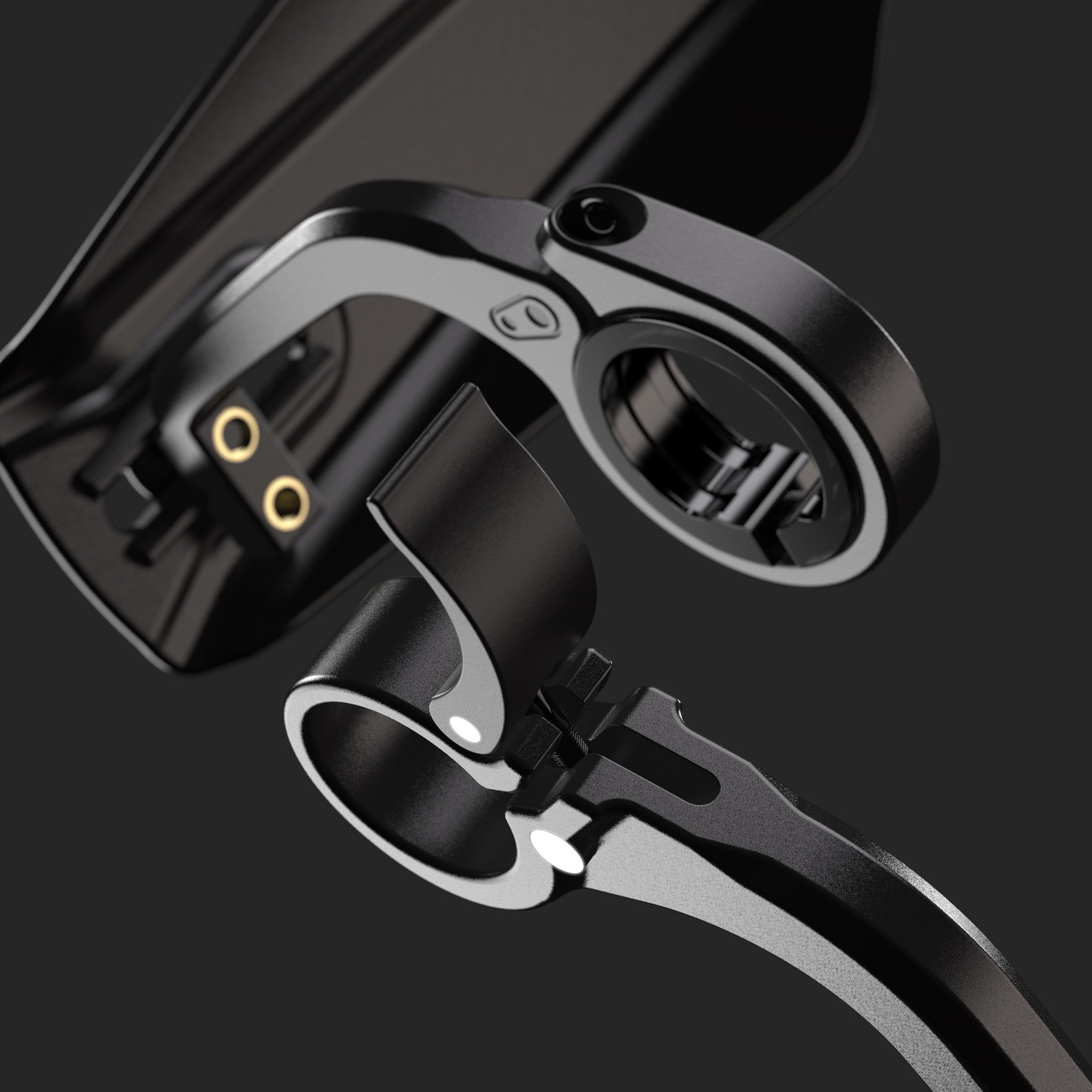 Crankbrothers Guardian handguards clamp detail