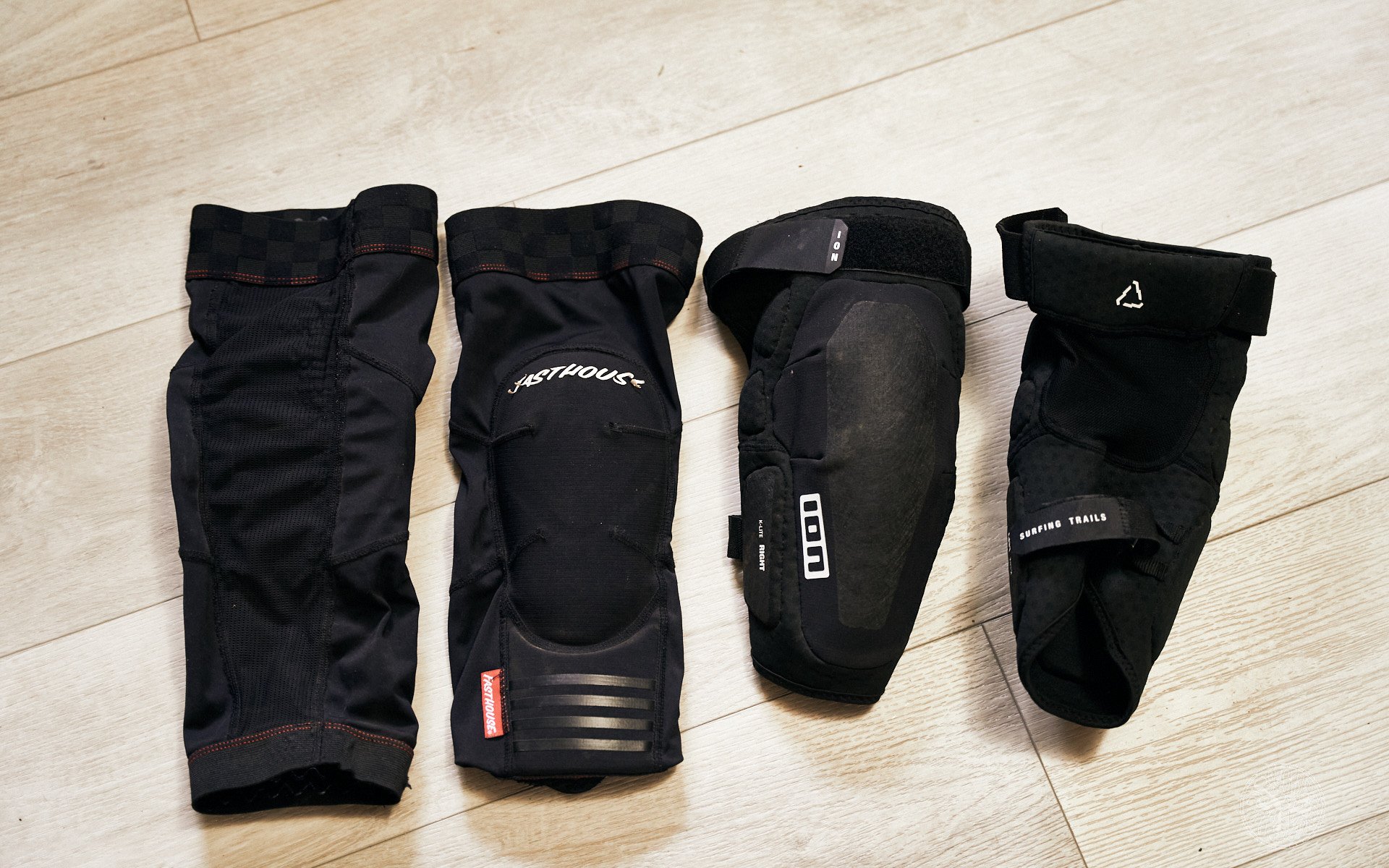 Fasthouse The Hooper , Ion K-Lite kneepads comparison