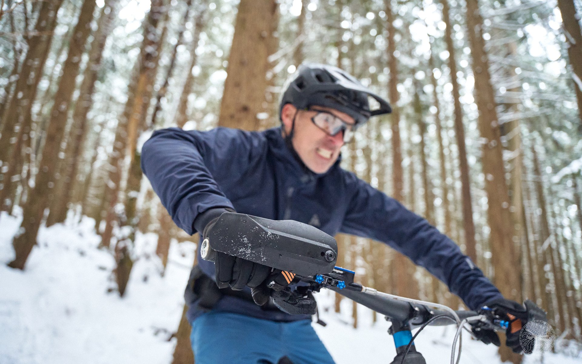 Hand guards for online mountain bikes